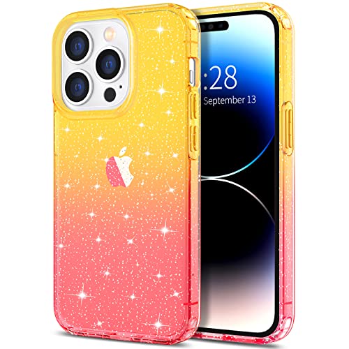 Yellow/Pink Glitter