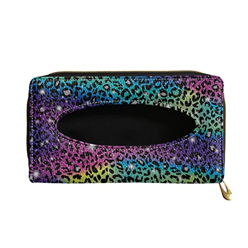 Rainbow Glitter Leopard