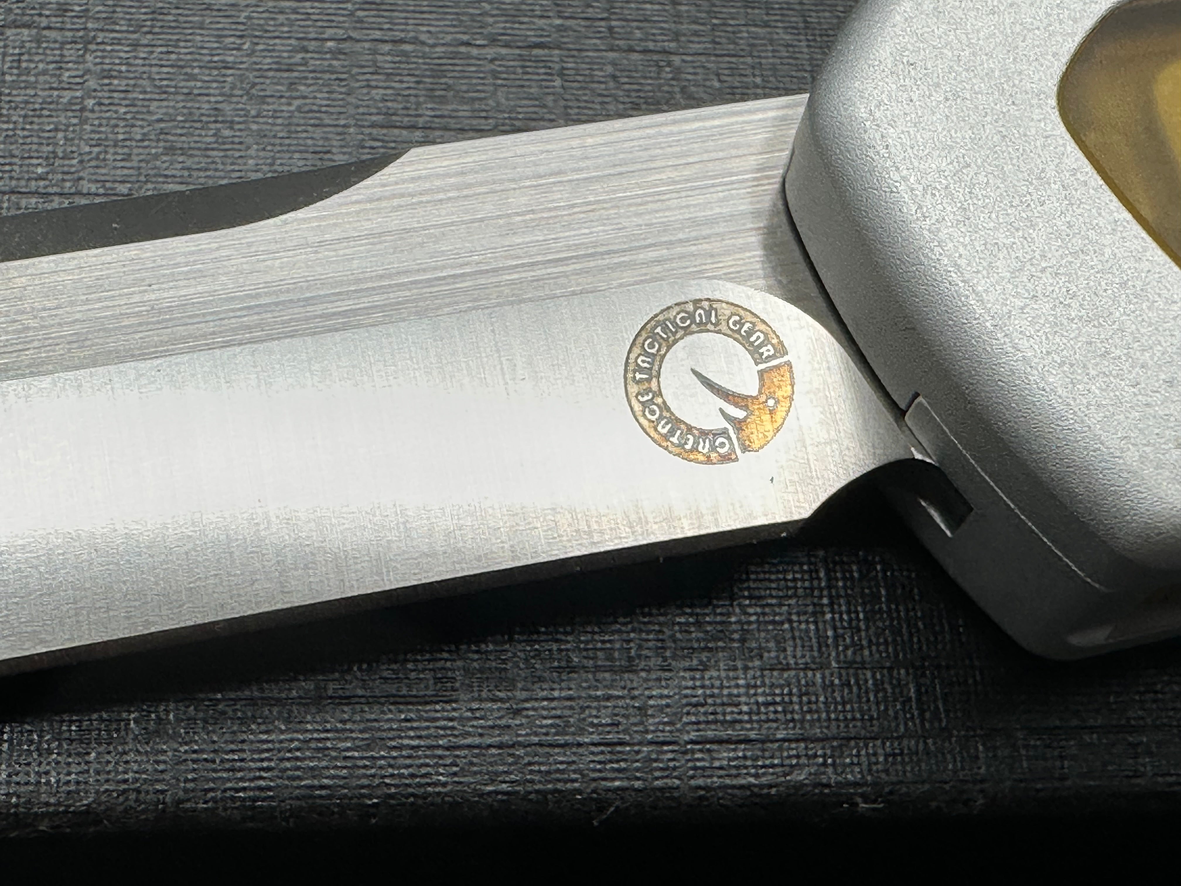 CRETACE ARES SERIES Tactical Knife - N690 Steel Blade, Ultem PEI & 6061 Aluminum Handle with TC4 Titanium Clip - Outdoor Survival, Camping, Hunting Gear