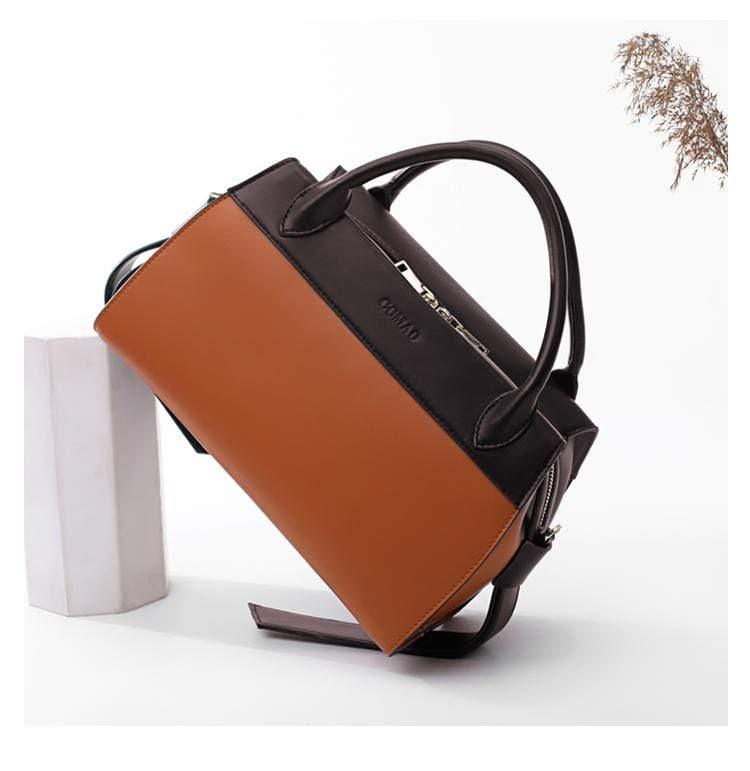 Premium Genuine Leather Women's Messenger Bag - Stylish & Durable Crossbody Bag for Work, Travel & Everyday Use