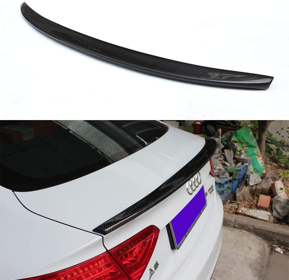 Carbon Fiber Rear Trunk Boot Spoiler for Audi A6 C7 Sedan (2012-2018) - Enhance Style & Aerodynamics for Luxury Car Upgrades