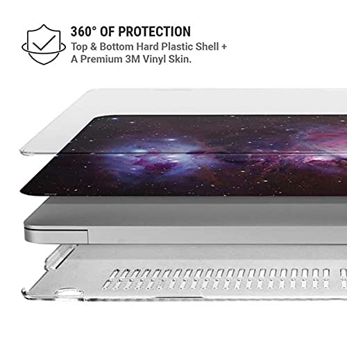 Official StockTrek Galaxy Art MacBook Pro 16-inch Case (2019-2020 Model) - Orion Nebula & Reflection Nebula Design - Durable Protective Skin Cover for Work, Travel & School Use