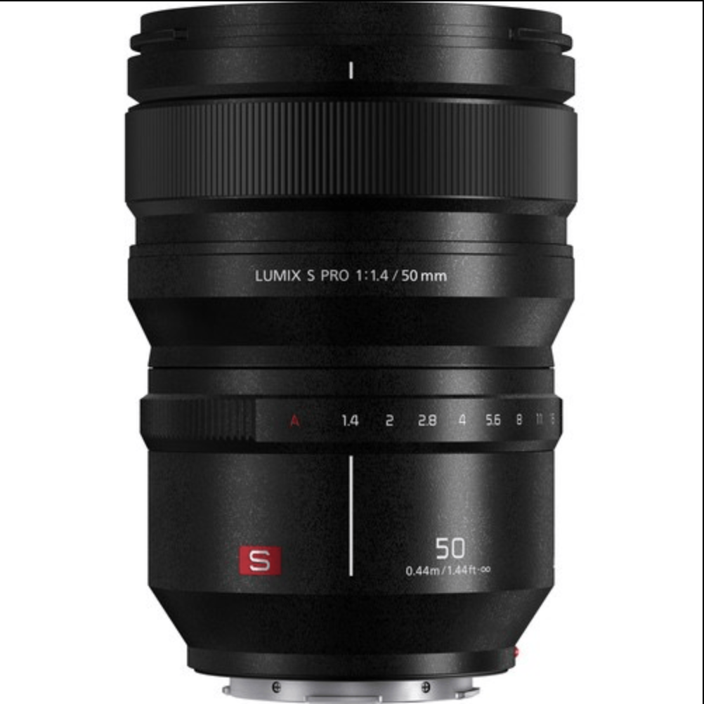 Panasonic LUMIX S PRO 50mm f/1.4 Full Frame Lens - Premium Fast Aperture for Portrait & Low Light Photography | Perfect for Professional Photographers & Videographers