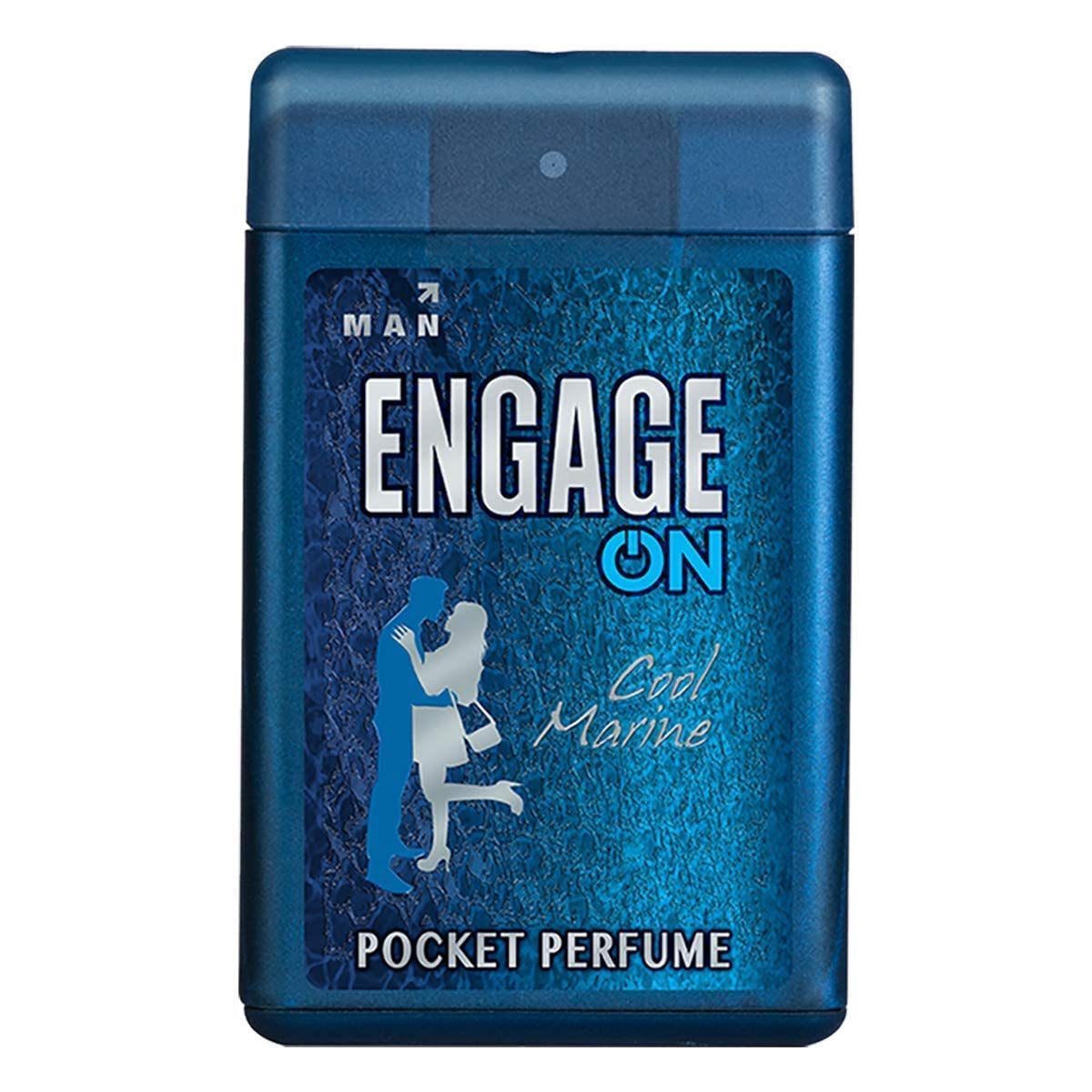 NIMAL ON Cool Marine Pocket Perfume for Men - Citrus & Fresh Scent, Skin-Friendly Formula, 18ml Travel Size | Perfect for Daily Wear, Office & Outdoor Activities