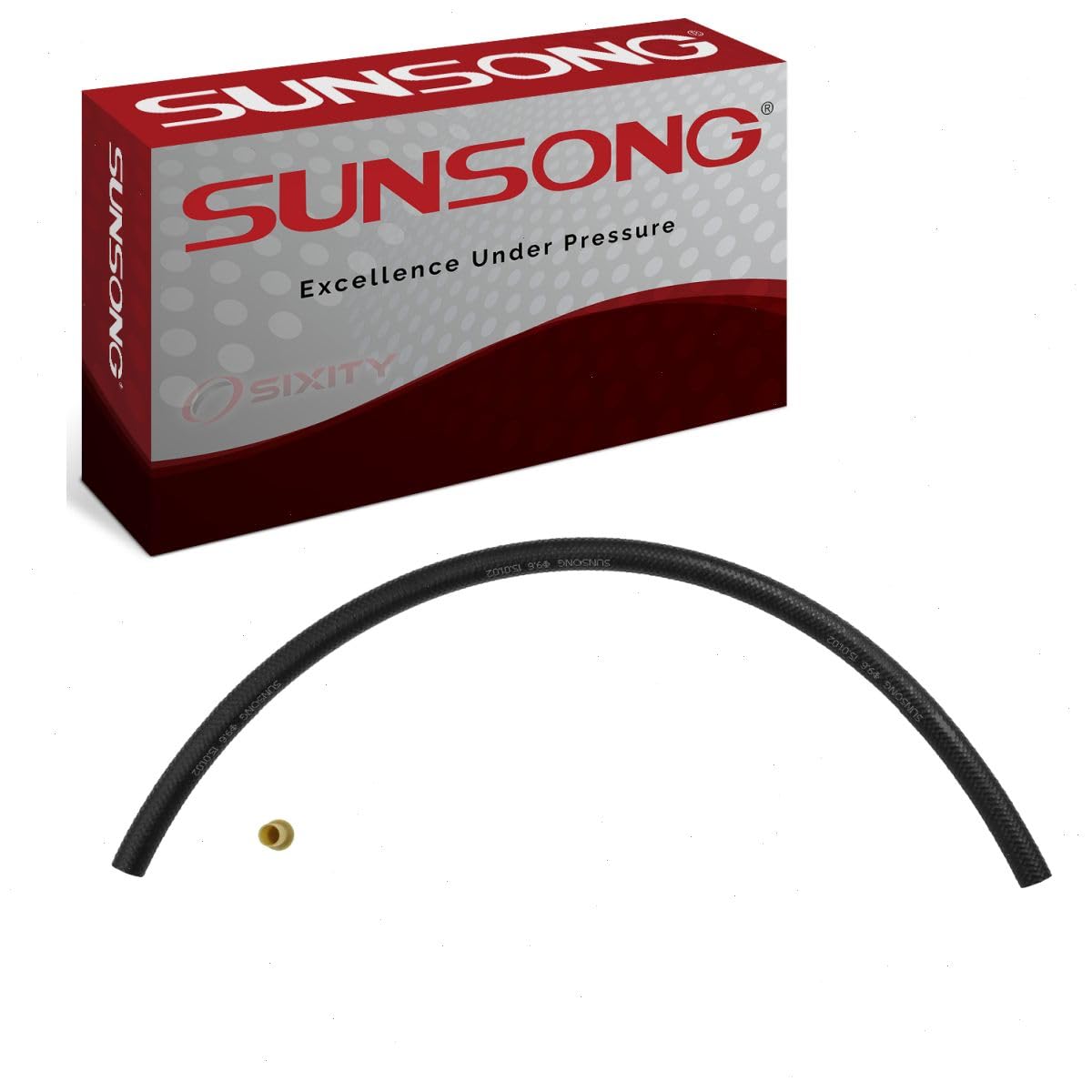 Sunsong 3501105 Power Steering Reservoir Hose - High-Quality Replacement Part for Smooth Steering | Compatible with Multiple Vehicle Models | Ideal for DIY Car Repairs & Maintenance