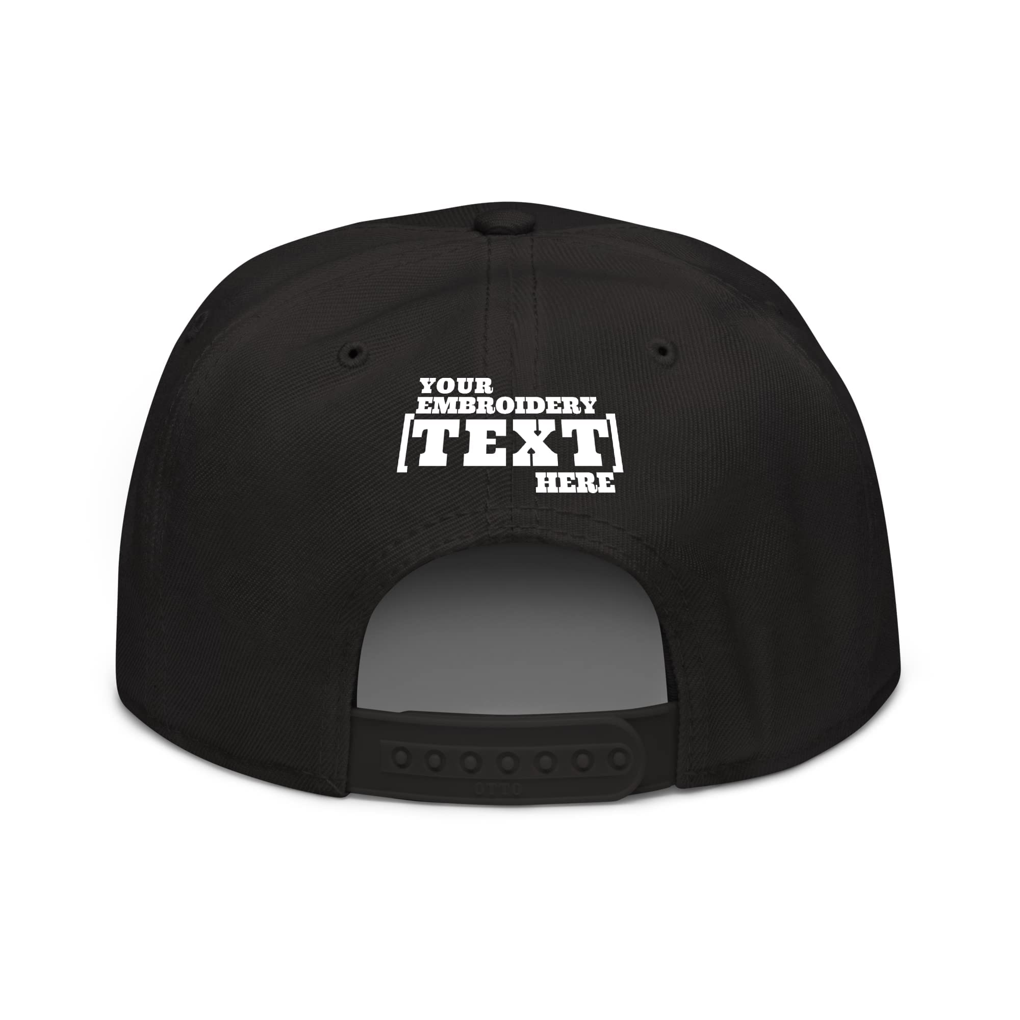 Pranboo® 10 Pack Custom Embroidered Snapback Trucker Hats - Bulk Wholesale Dad Caps for Printing Text & Logo - Perfect for Sports Teams, Corporate Events, and Promotional Giveaways
