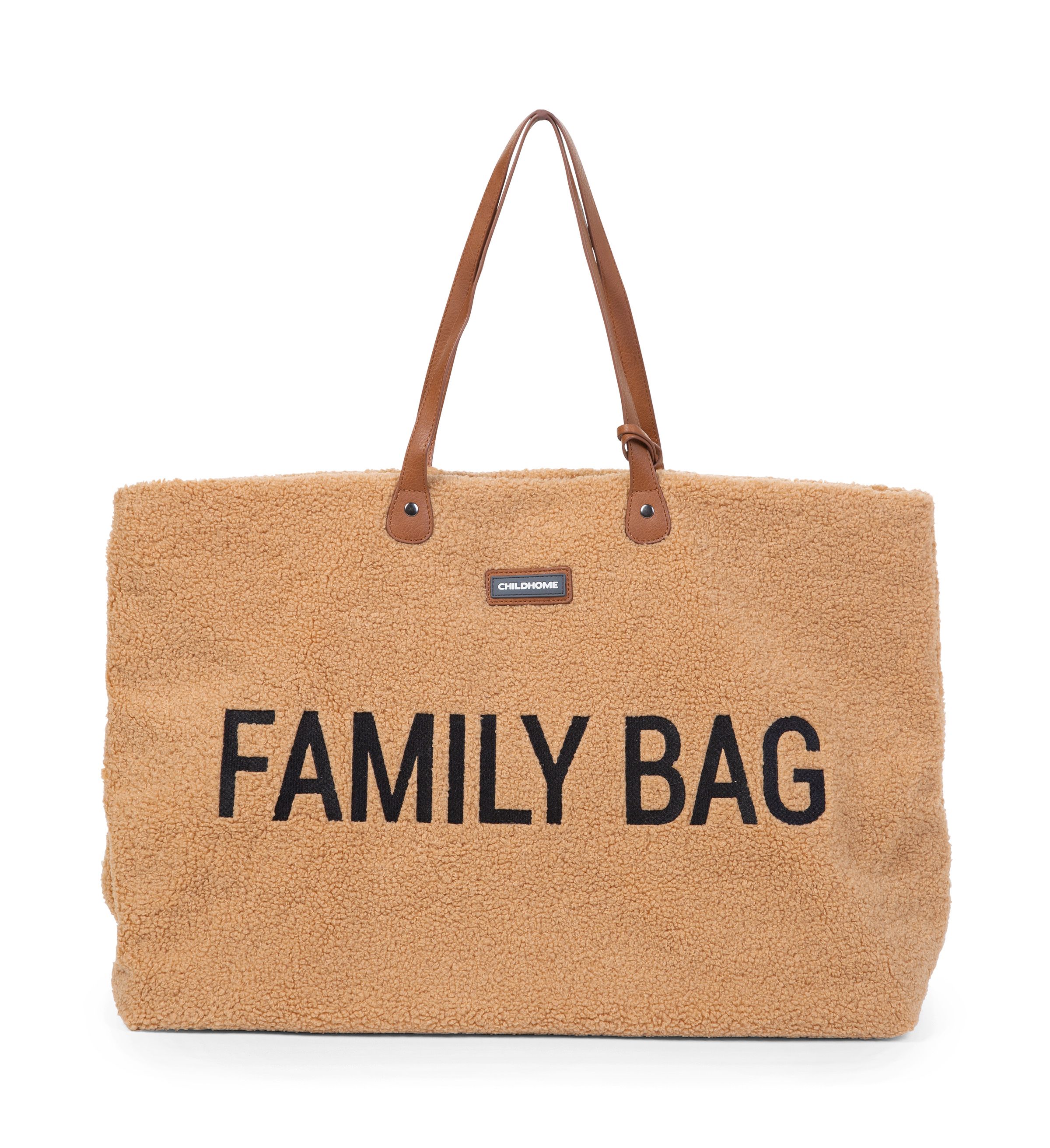 Childhome Family Bag Teddy - Soft and Durable Teddy Bear for Kids, Perfect for Cuddling, Gifts, and Nursery Decor | Ideal for Birthdays, Baby Showers, and Playtime