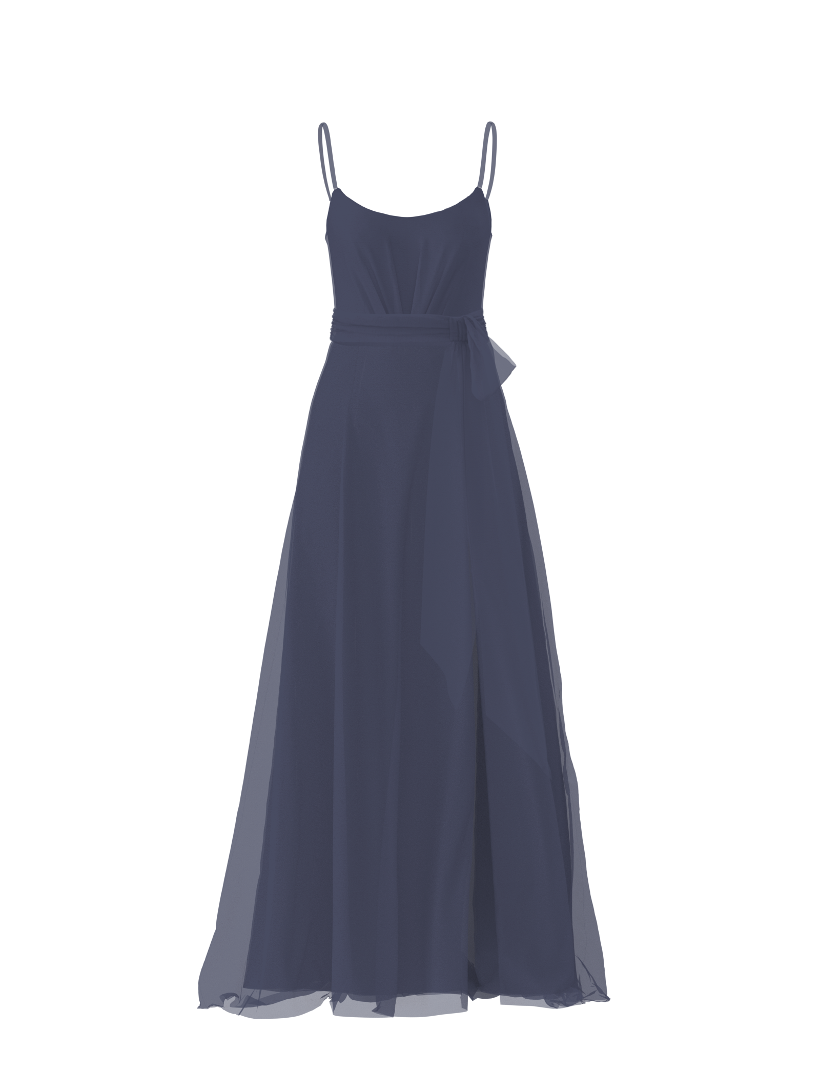 Campbell Bodice & Arabella Skirt with Sash Belt in Blue Steel - Perfect for Cosplay, Renaissance Fairs, and Theatrical Performances