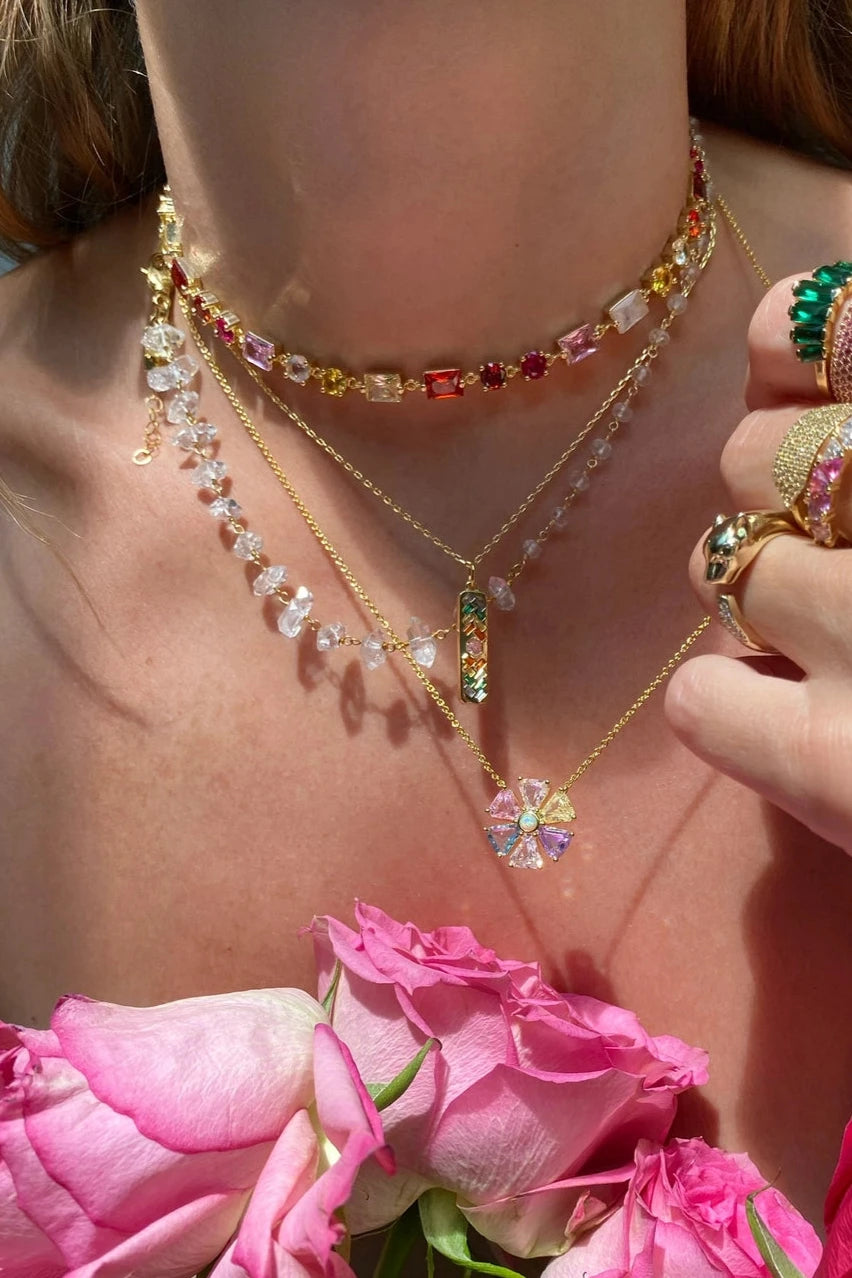 Zaya Necklace - Elegant Short Necklace for Women | Perfect for Everyday Wear, Office & Date Night
