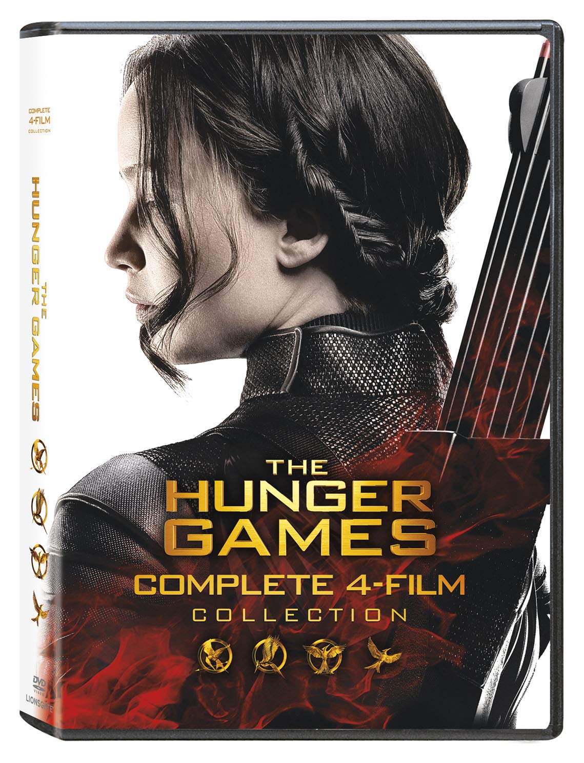 The Hunger Games: Complete 4-Film Collection DVD Set - Action Adventure Movies for Teens & Adults - Perfect for Movie Nights & Gifts
