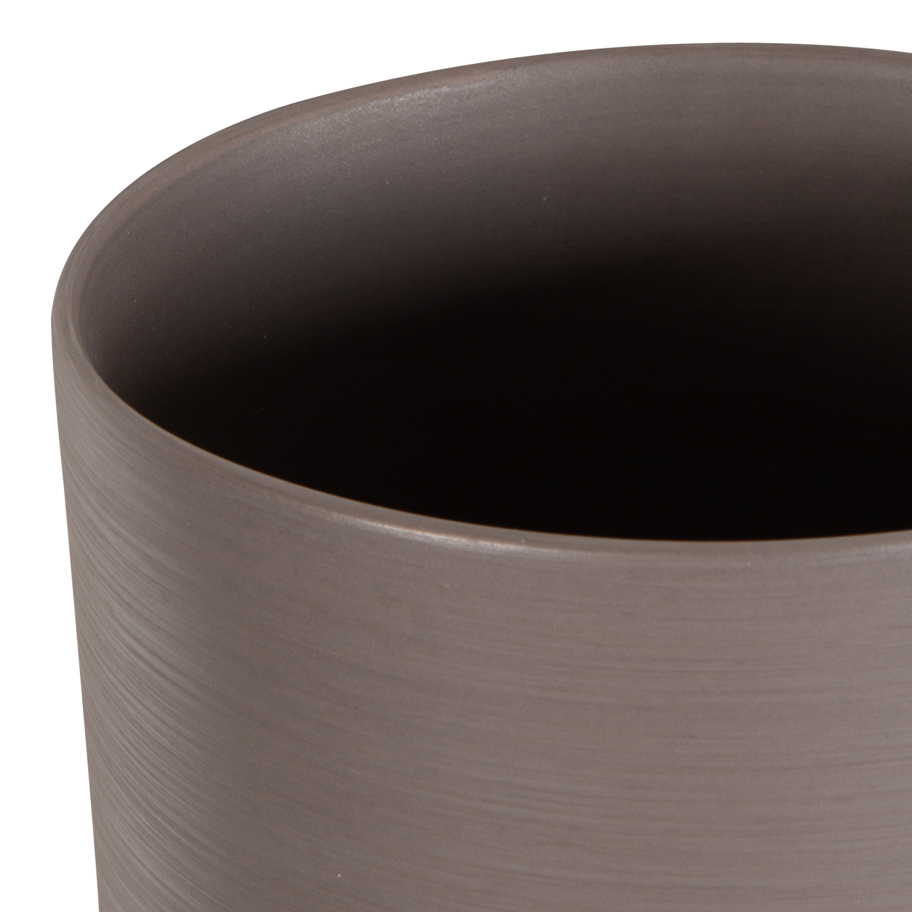 Elegant Taupe Ceramic Vase - Modern Home Decor for Centerpiece, Wedding, Living Room & Office Decorations