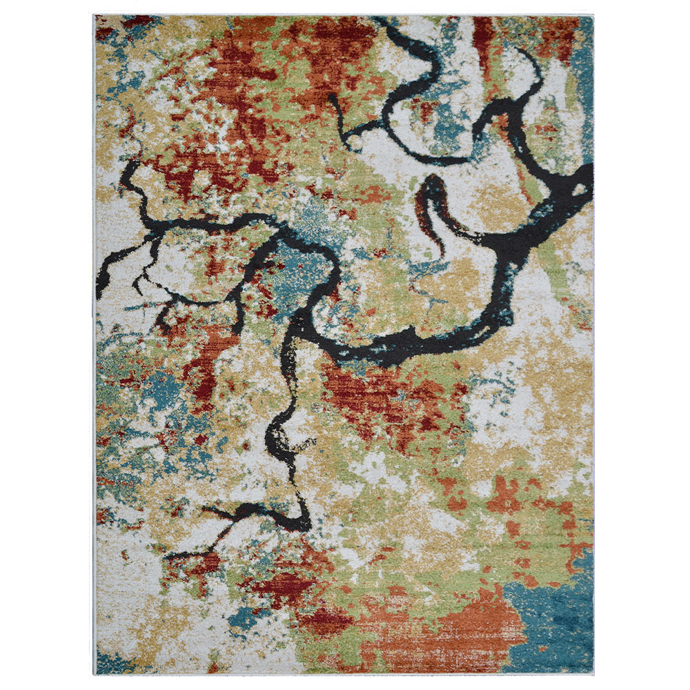 Premium Carnation Machine-Made Rug - Soft & Durable Indoor/Outdoor Carpet for Living Room, Bedroom, or Patio