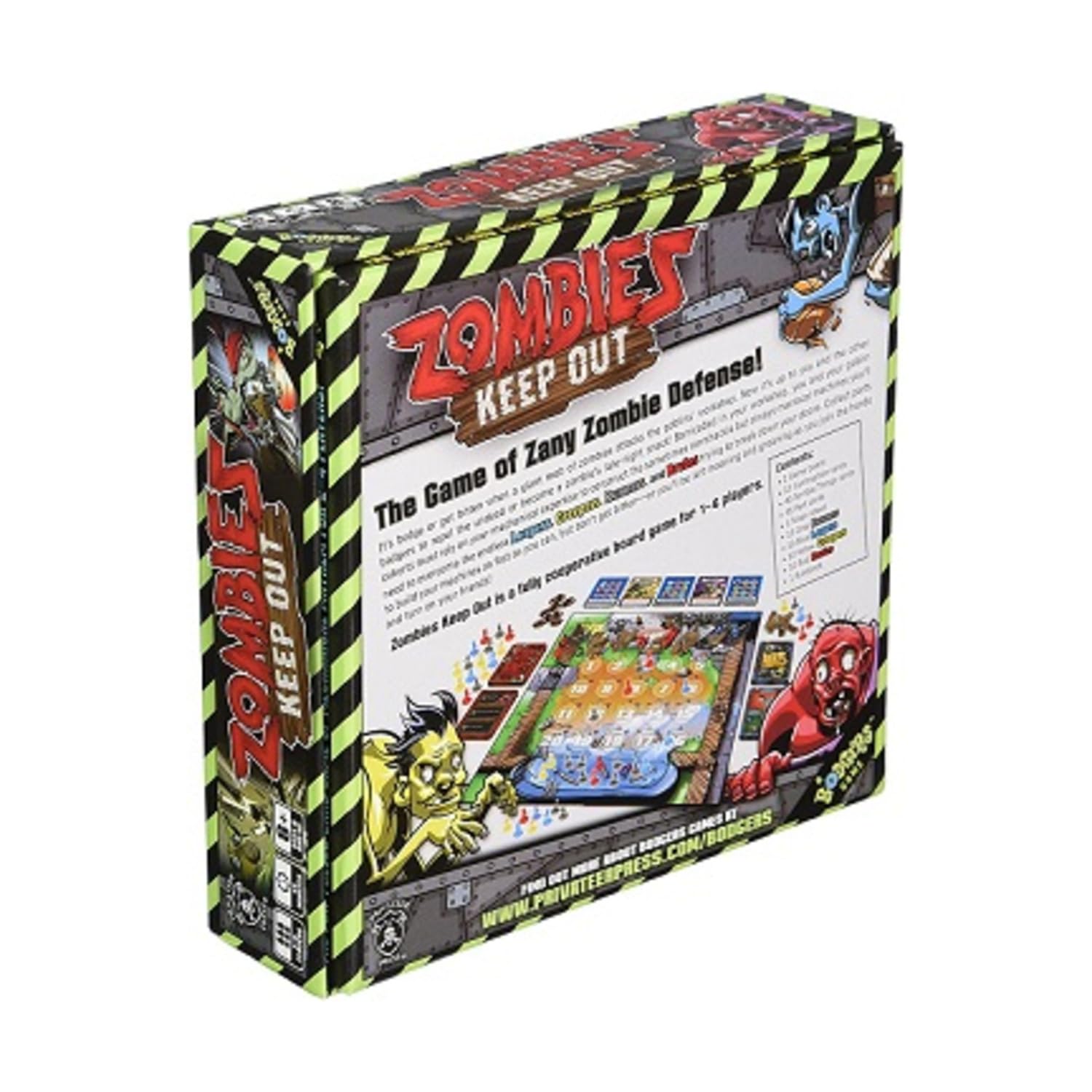 Privateer Press Zombies Keep Out Board Game - Strategic Horror Survival Game for Family & Friends - Perfect for Game Nights & Halloween Parties