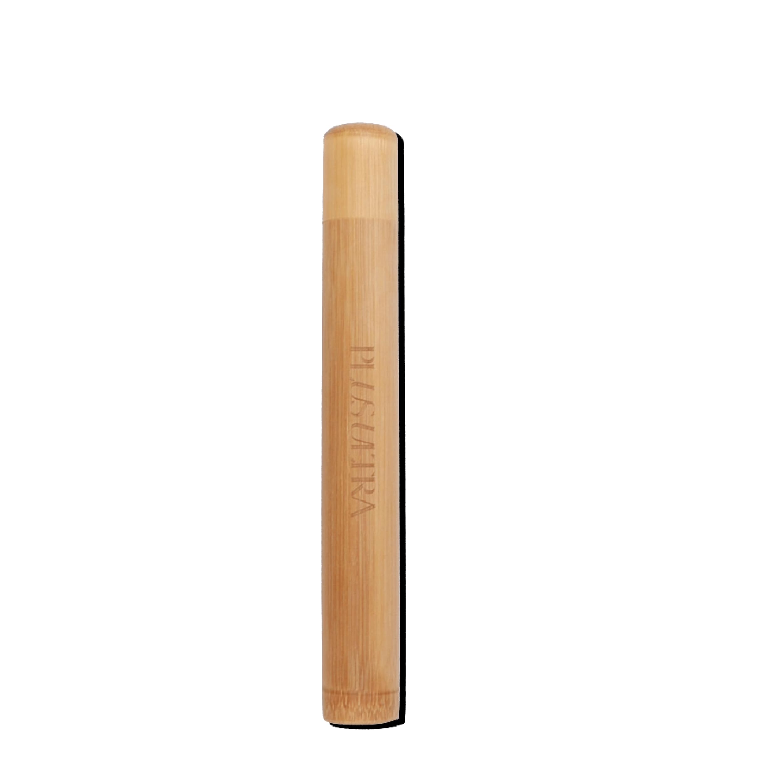 Premium Bamboo Travel Toothbrush Case for Adults - Eco-Friendly & Compact Storage for Travel, Gym, and Daily Use