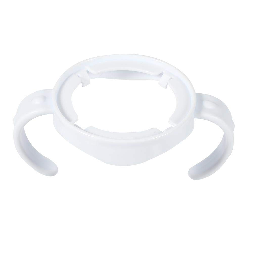 Easy Grip Plastic Nursing Bottle Holder for Standard Wide Mouth Baby Bottles - Non-Slip Handle for Safe Feeding | Perfect for Travel, Daycare & Home Use