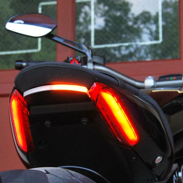 Ducati XDiavel Rear Turn Signals LED Indicators for Motorcycles (2016-Present) - Perfect for Night Riding & Enhanced Safety