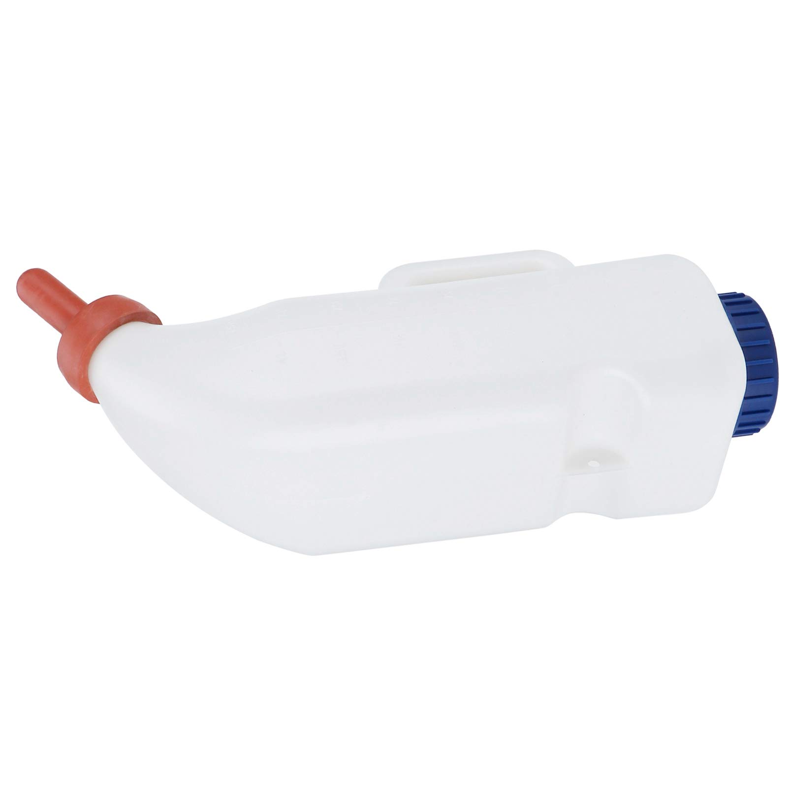 4L Plastic & Rubber Calf Milk Bottle - Detachable Farm Milk Feeder for Calves | Durable Cattle Feeding Container | Ideal for Newborn Calf Nutrition & Farm Use