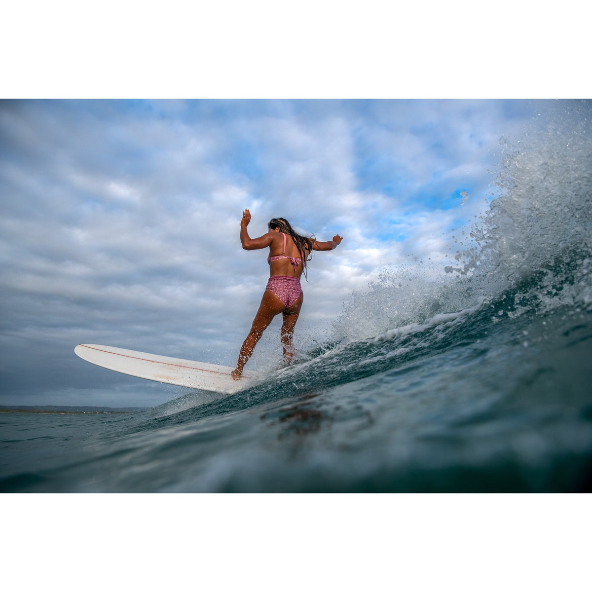 Aloha Pintail Noserider 9'6 Surfboard - Premium PU PVC Construction for Smooth Rides | Perfect for Longboard Surfing & Wave Riding in Hawaii