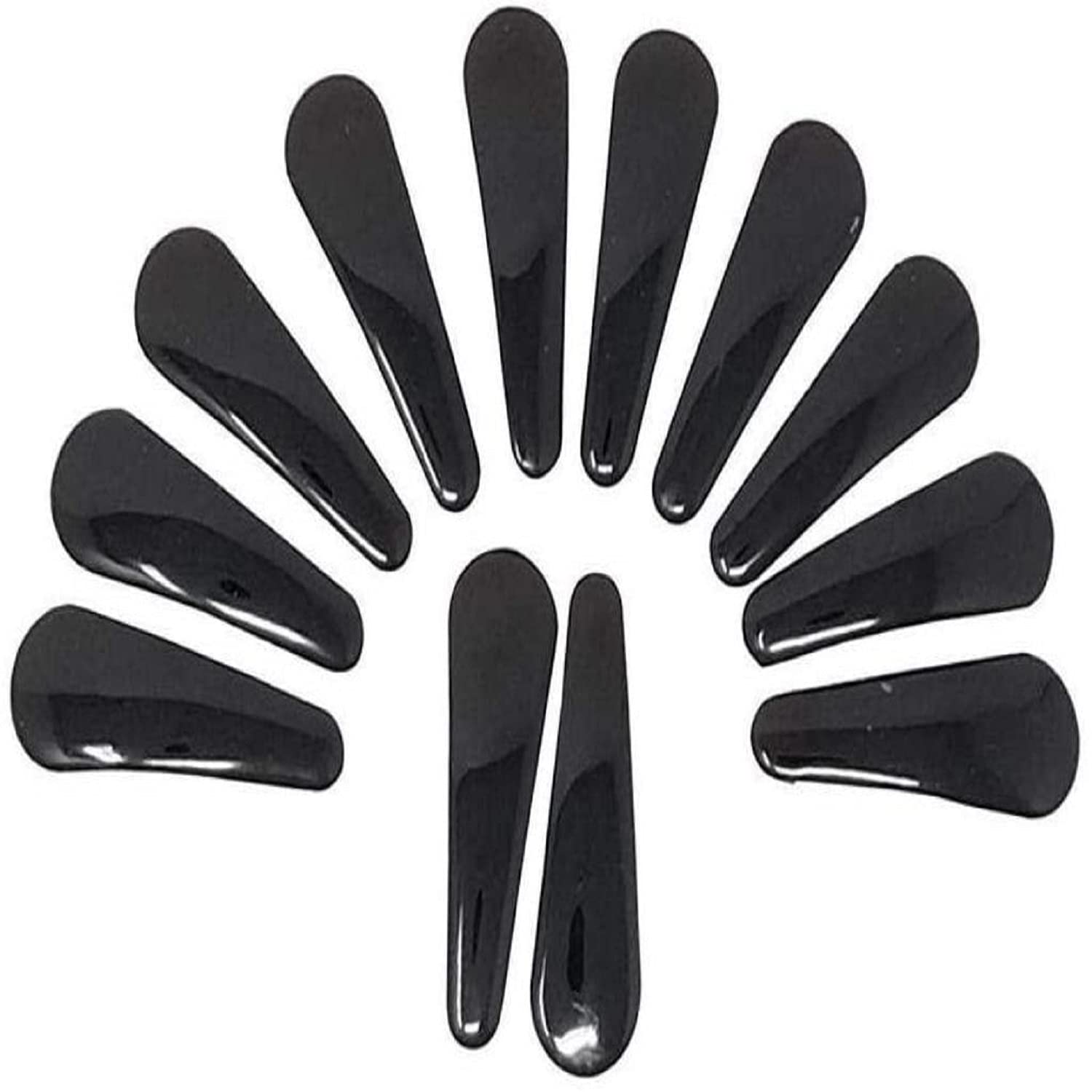 ASG 36 Pcs 6.5cm Long No Slip Hair Clips Set - Matte, Glossy & Plastic Barrettes for Women & Girls (3 Designs) | Hair Accessories for School, Work, Party & Daily Use