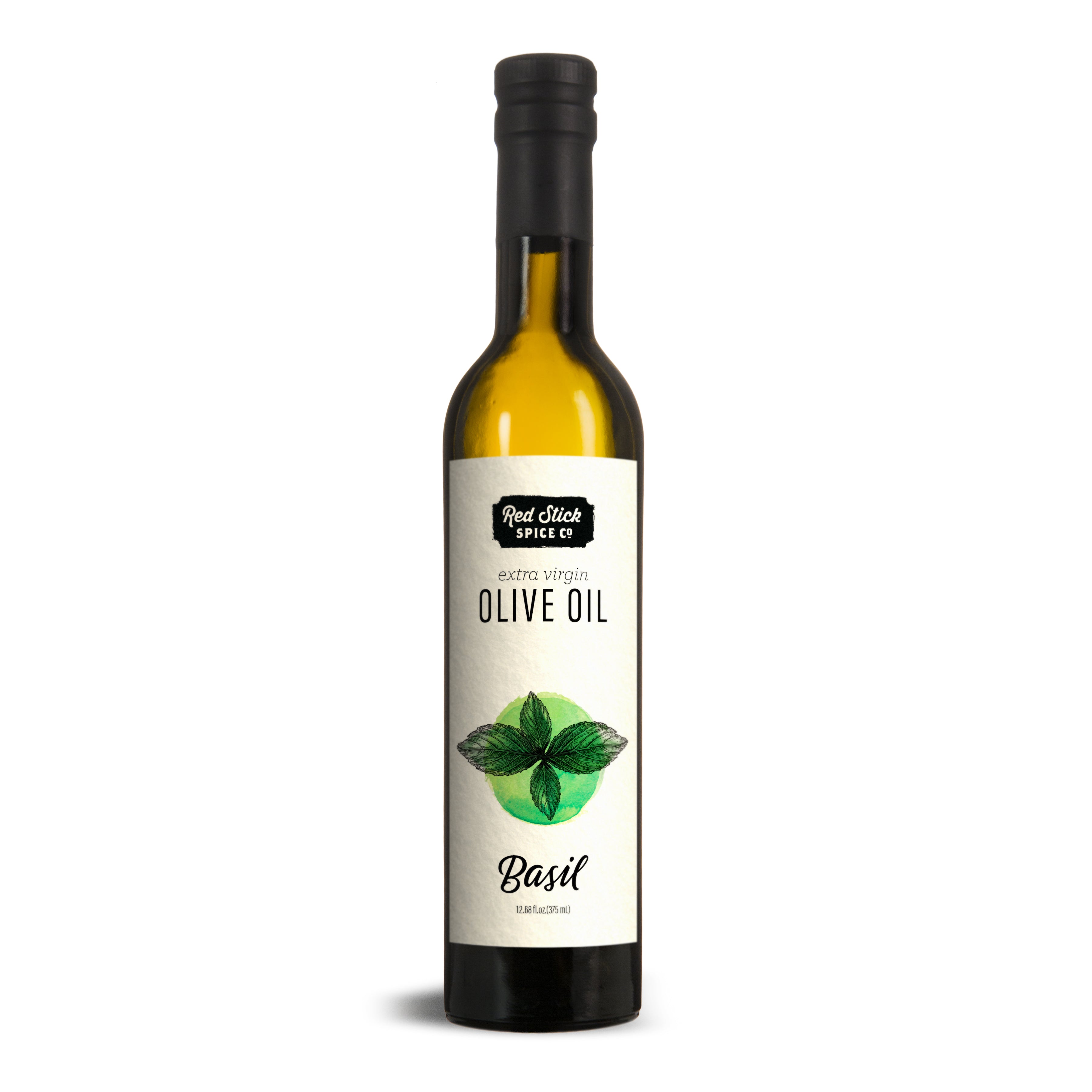 Premium Organic Basil Infused Extra Virgin Olive Oil - Cold Pressed, Rich Flavor for Cooking, Salads, Pasta & Gourmet Recipes