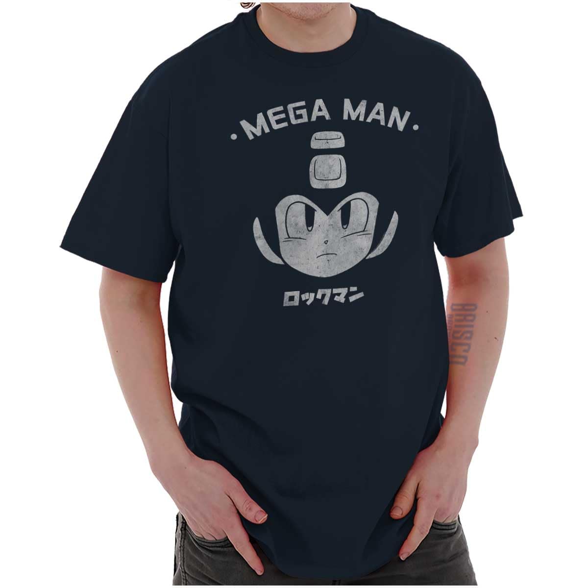 Classic Mega Man Rockman Graphic T-Shirt for Men & Women - Retro Gaming Tee for Casual Wear & Cosplay