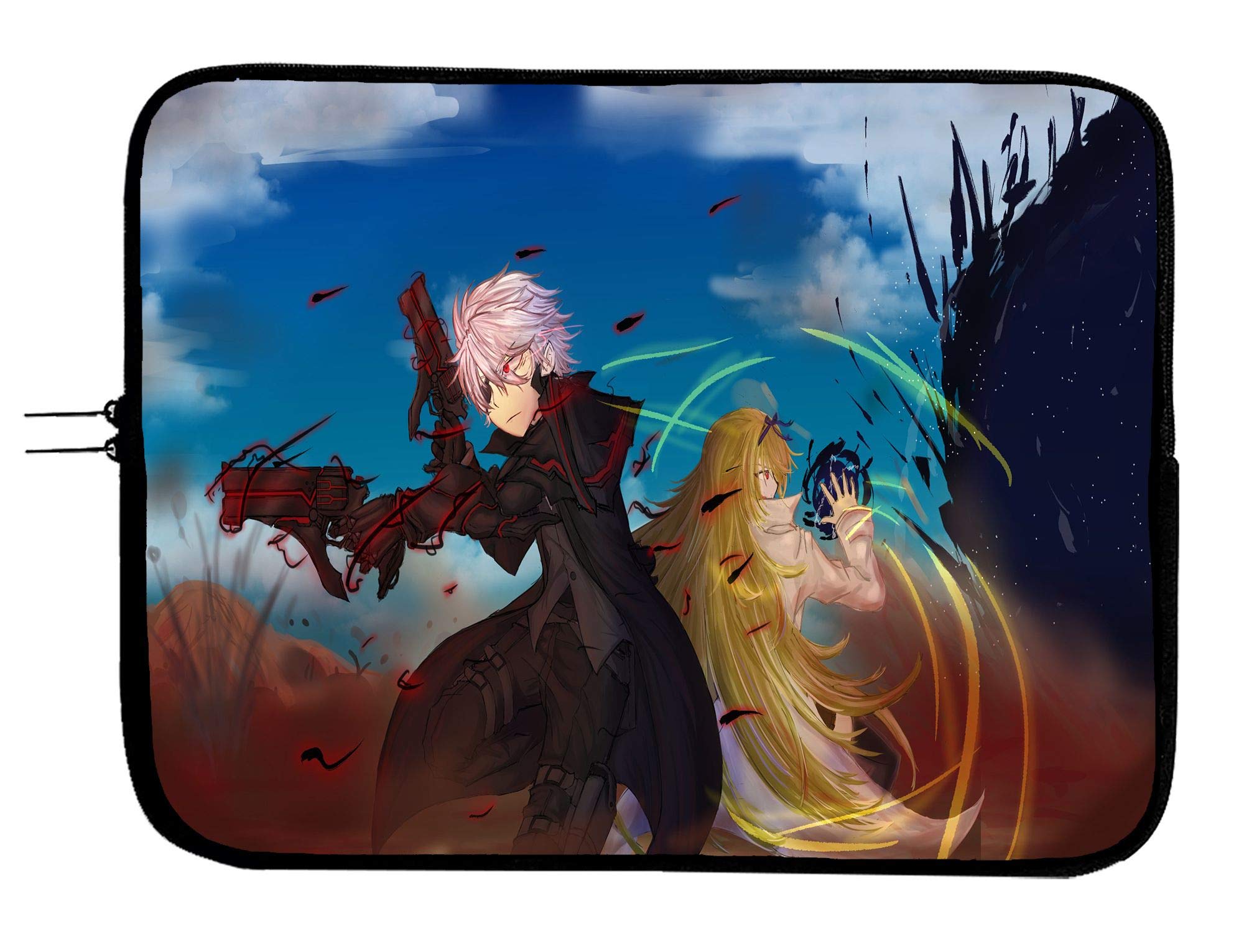 Brand3 Arifureta Anime Laptop Sleeve 13-13.3 Inch Waterproof Neoprene Case for MacBook/Tablet - Lightweight Protective Cover for School, Work & Travel