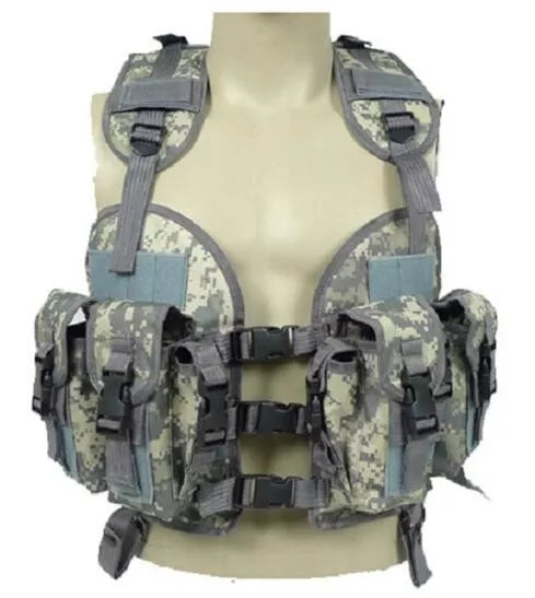 US 97 Navy Seal Hydration Bag Combat Vest - Tactical Water Backpack for Military Training, Hiking & Outdoor Adventures