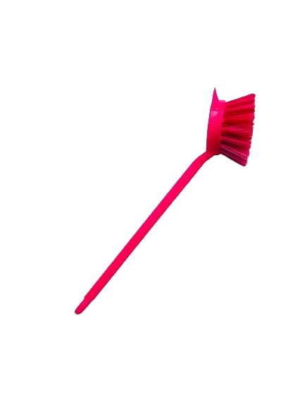 Round Sink Brush - Heavy Duty Scrub Brush for Kitchen & Bathroom Cleaning | Perfect for Stain Removal, Dish Washing & Deep Cleaning Sinks