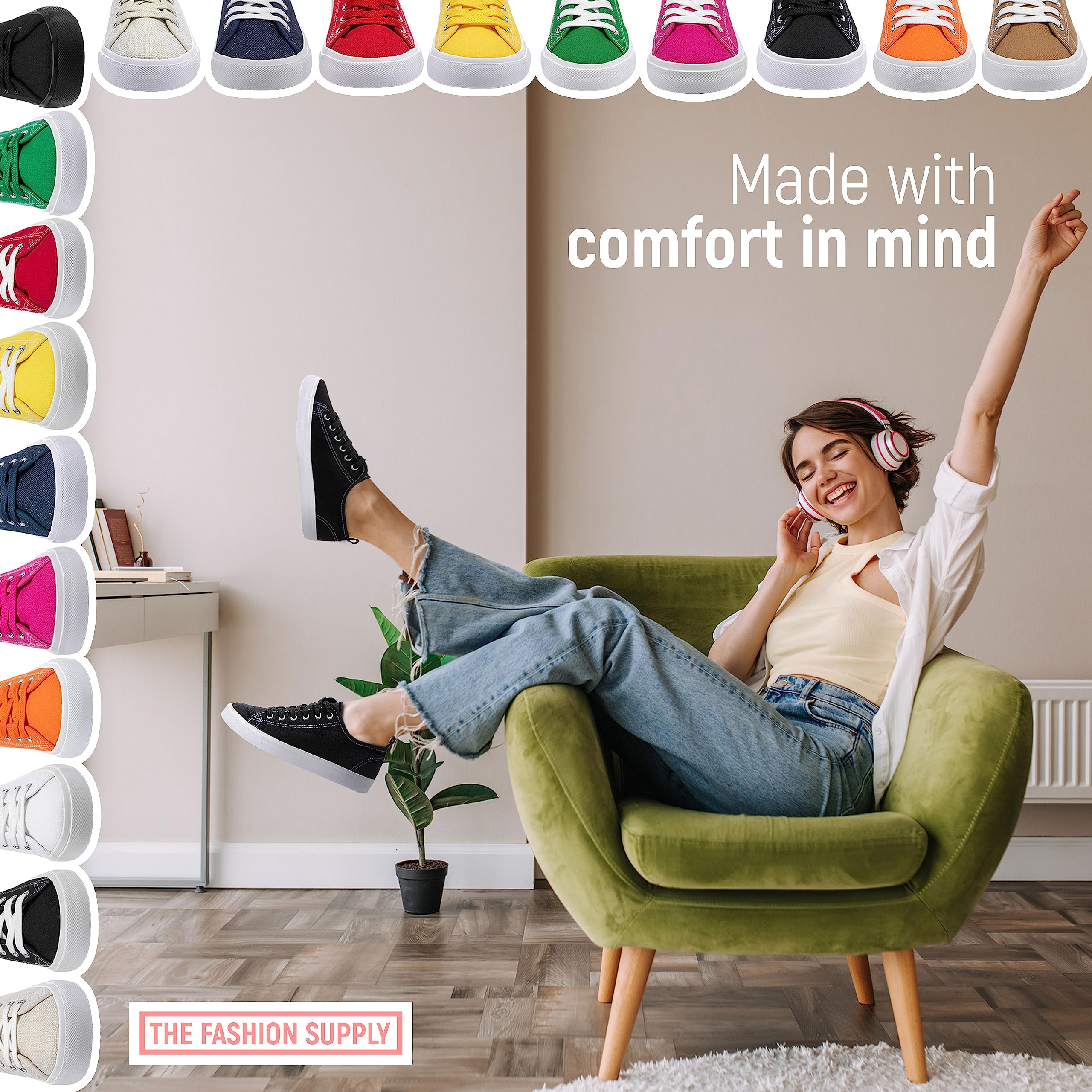**Women's Fashion Sneakers - Comfortable Tennis Shoes for Women | Casual Wear, Running, Gym & Everyday Use**