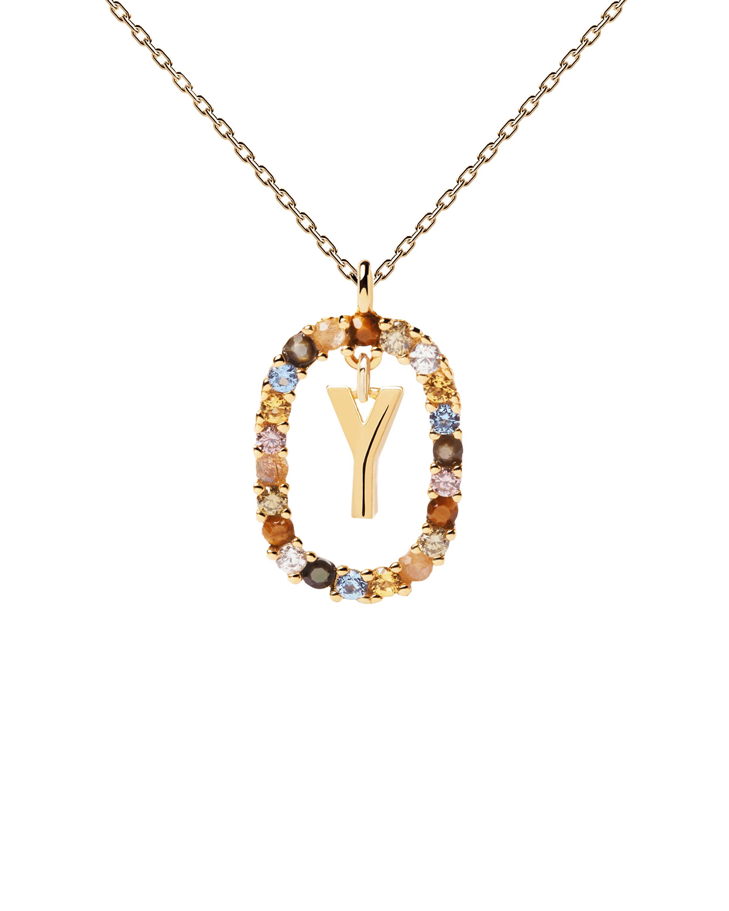 Letter Y Necklace for Women - Personalized Initial Necklace in Sterling Silver or Gold - Perfect Gift for Birthday, Anniversary & Everyday Wear