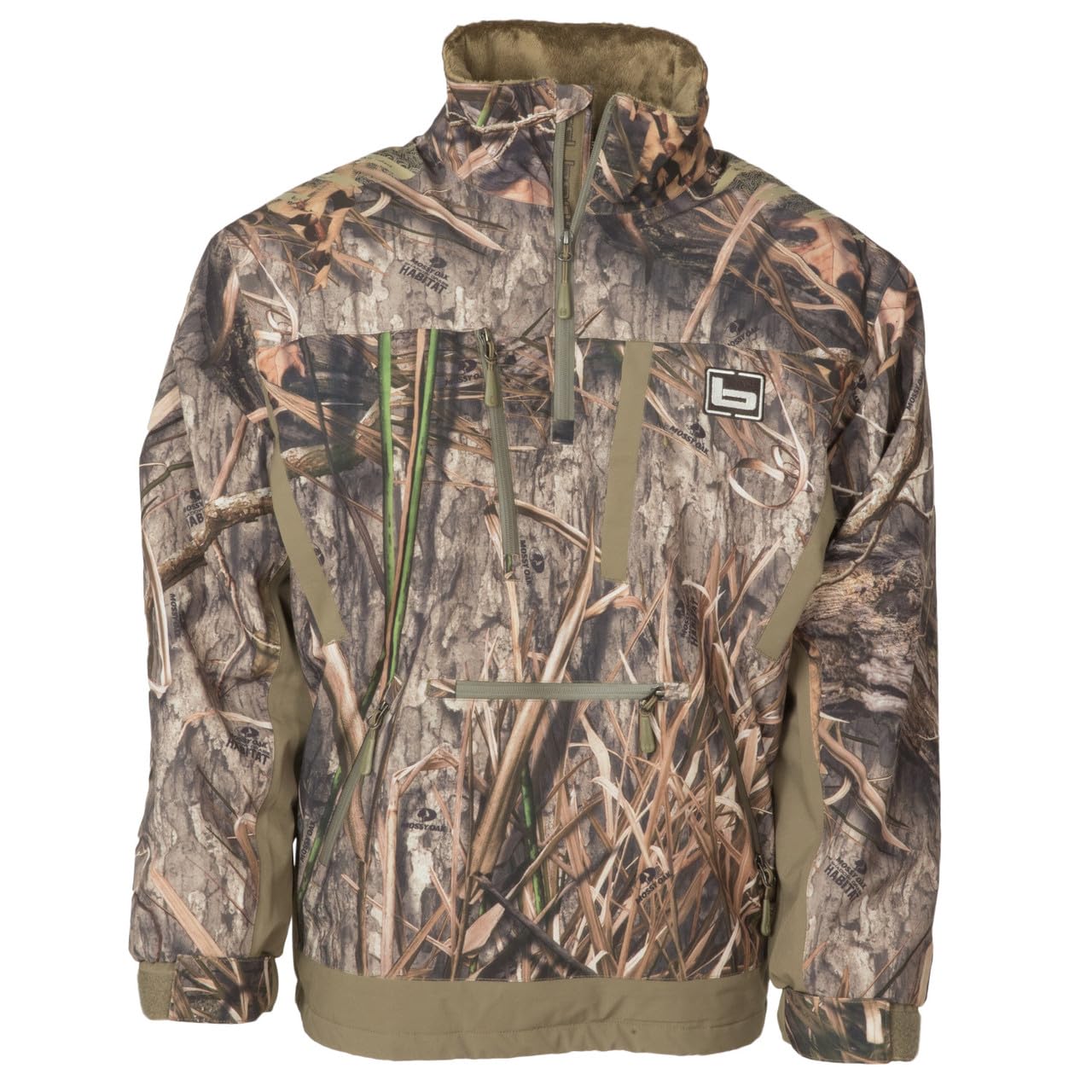Banded Gear Men's Stretch Insulated 1/4 Zip Pullover Fleece Jacket - Warm Winter Layering for Outdoor Activities & Casual Wear