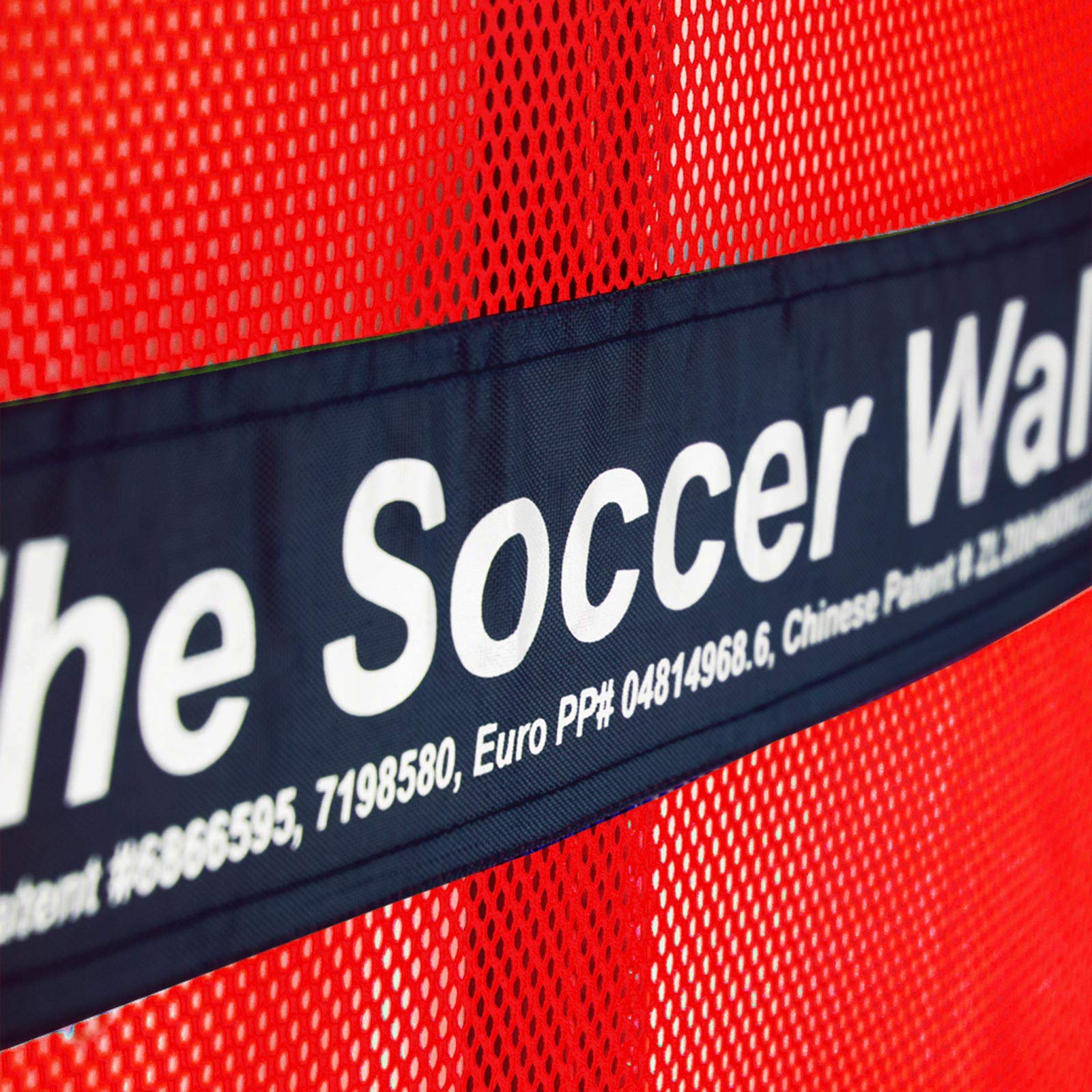 Portable Soccer Training Wall for Adults - Adjustable Defender Rebounder with Carry Bag - Perfect for Solo Drills, Passing Practice & Goalkeeper Training