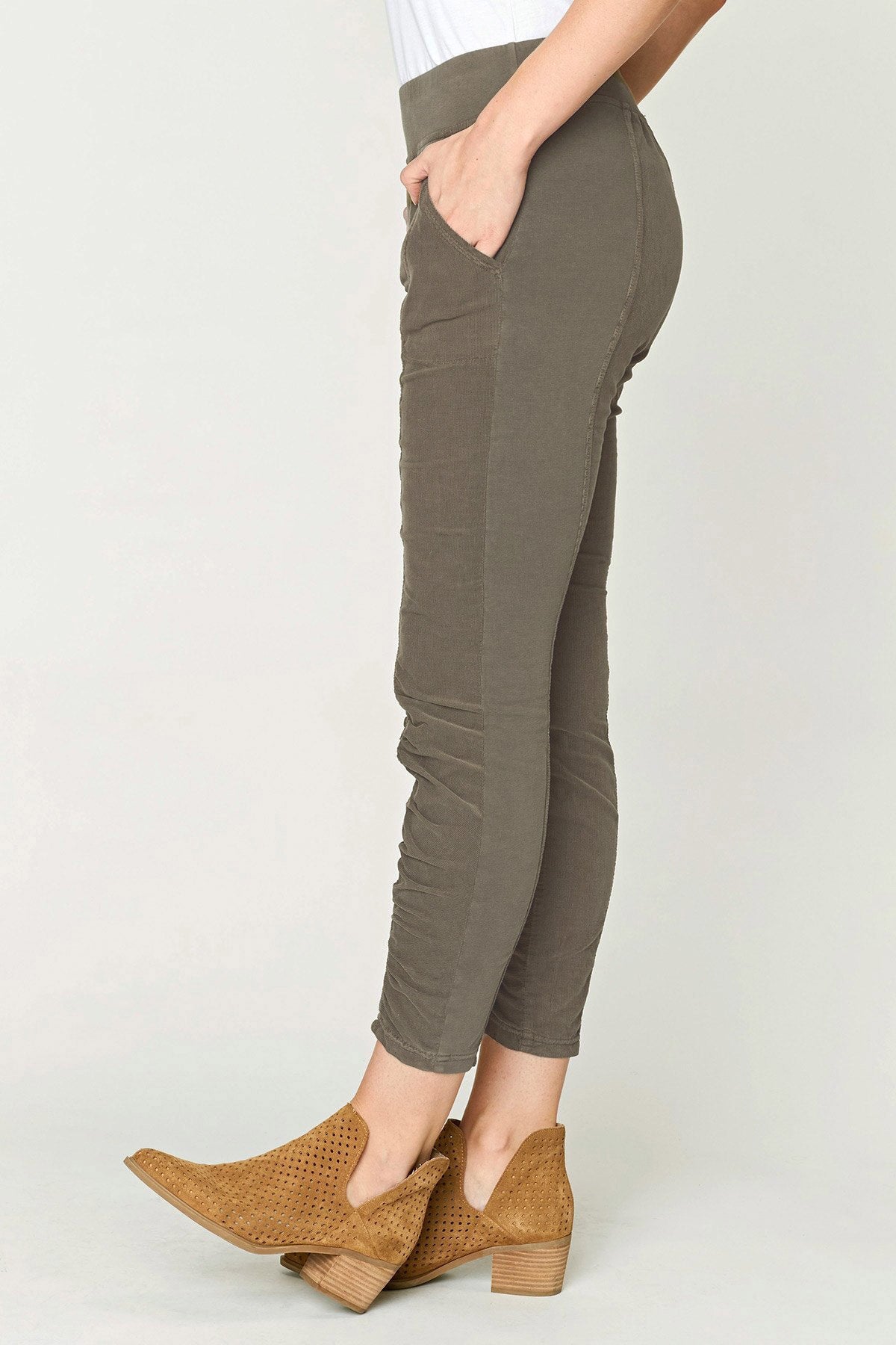 Stylish Cord Malanda Pants for Women - Comfortable & Trendy High-Waisted Trousers | Perfect for Casual Outfits, Office Wear & Weekend Errands