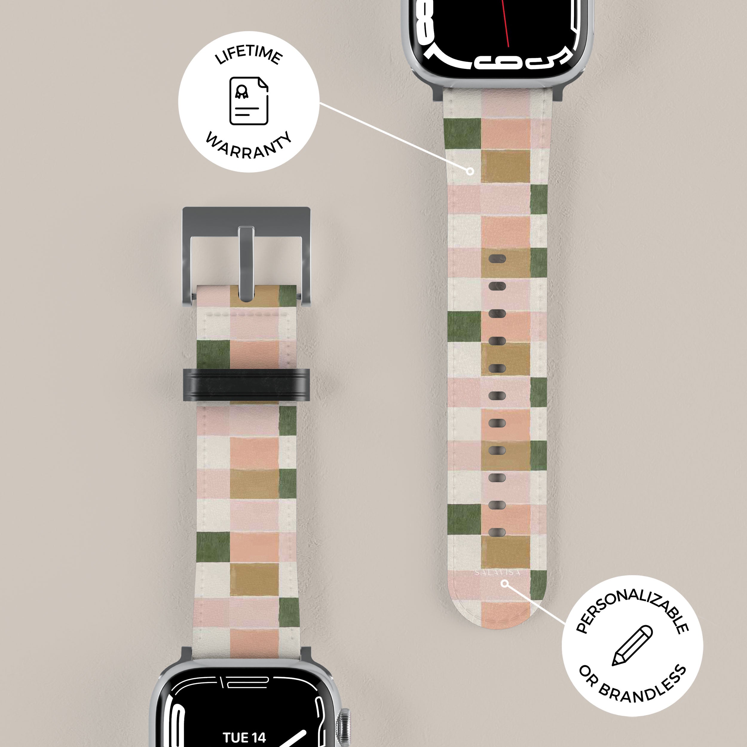 Premium Soft Silicone Apple Watch Band - Comfortable & Durable Replacement Strap for Apple Watch Series 1-9 & SE - Perfect for Workouts, Running & Everyday Wear
