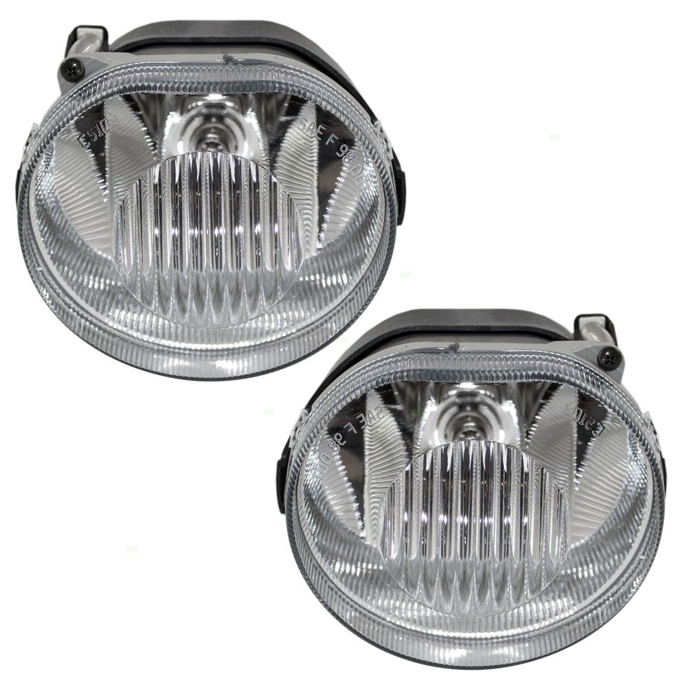 Jeep SUV Fog Lights Replacement - Driver & Passenger Side Lamps 5083895AA 5083896AA | Perfect for Off-Roading, Night Driving & Enhanced Visibility
