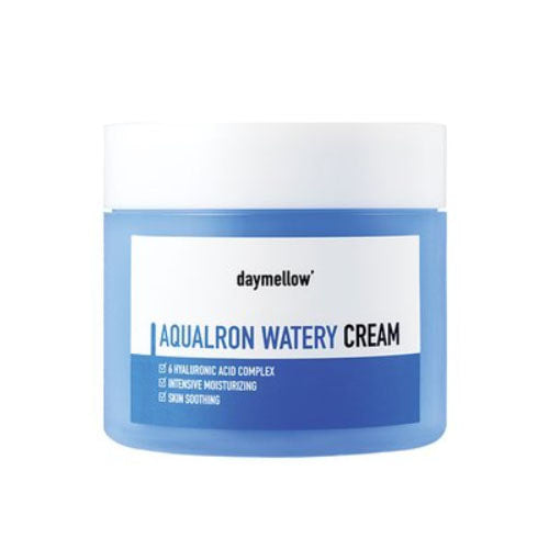 Daymellow Aqualron Watery Cream 300g - Hydrating Moisturizer for Dry & Sensitive Skin | Perfect for Daily Skincare Routine & Travel