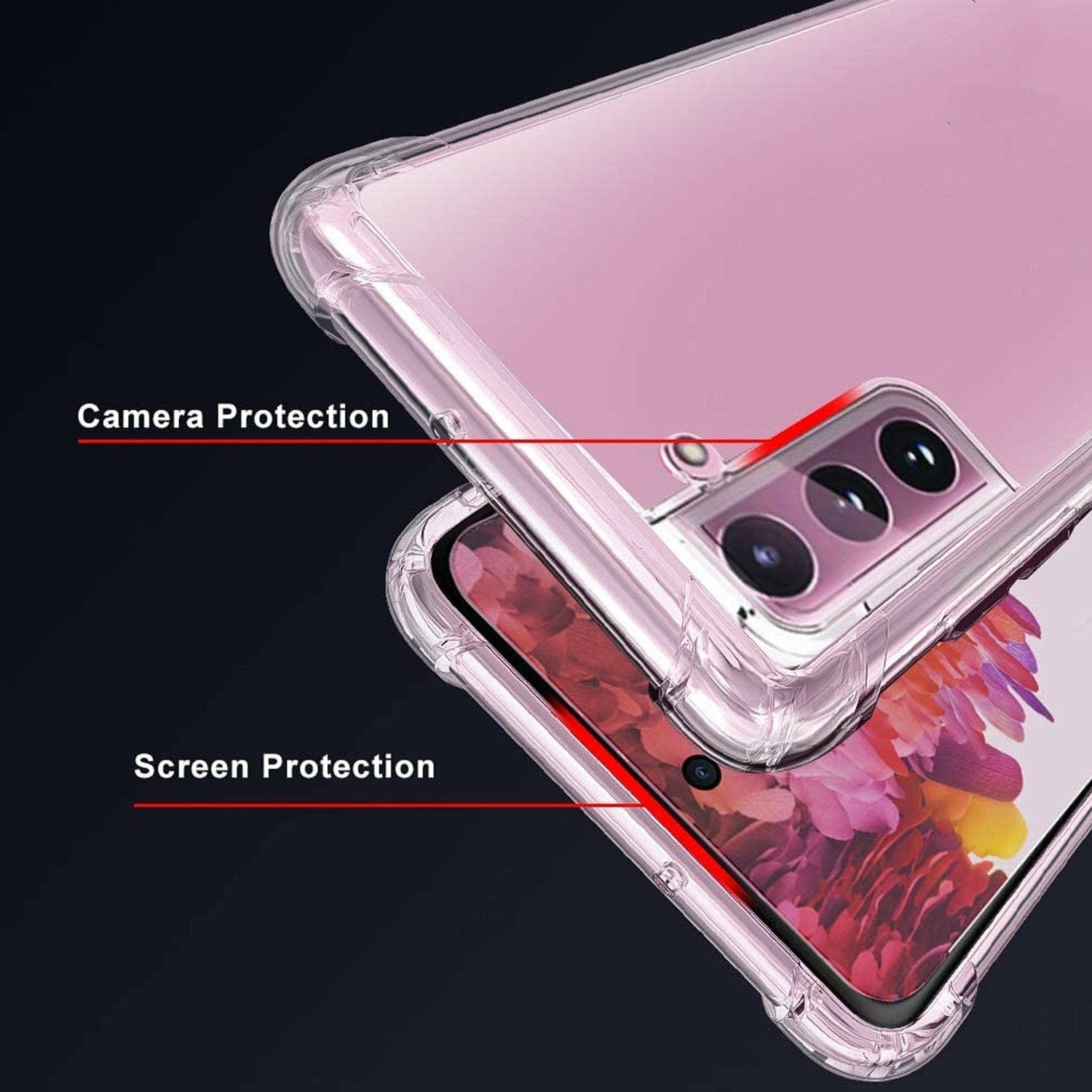 Samsung Galaxy S22 Plus Clear Case - Shockproof & Scratch-Resistant Urban Clear Protective Cover for Everyday Use | Perfect for Work, Travel & Outdoor Activities