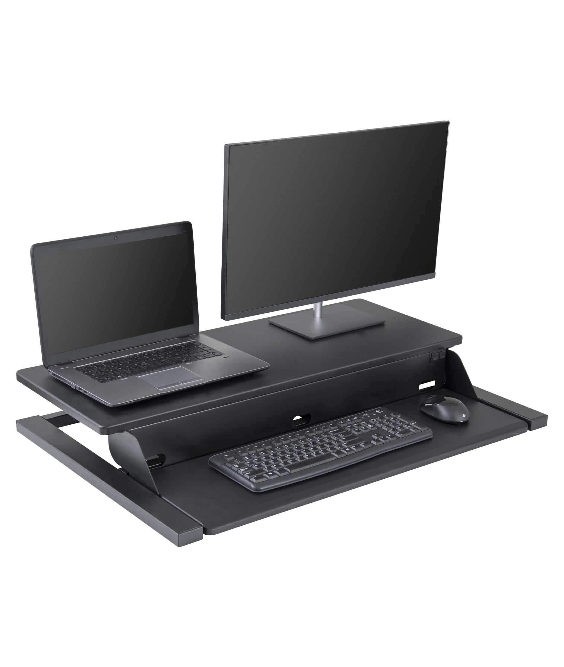 Power Pro Electric Adjustable Height Standing Desk Converter - 36