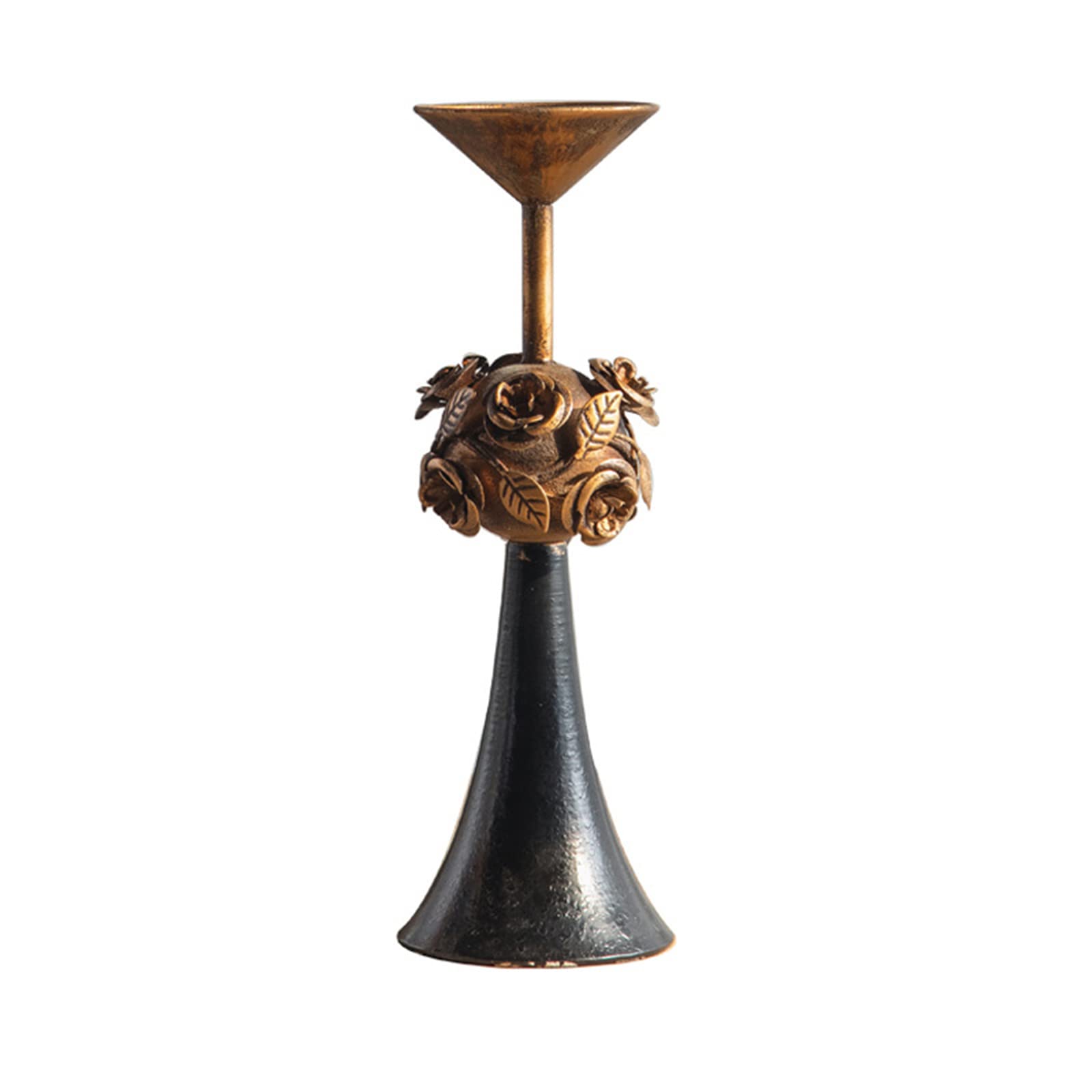 Vintage Wrought Iron Candle Holder - Elegant European Style Table Decor for Wedding, Birthday, Holiday Dinner & Home Bar - Perfect for Romantic Candlelight Dinners, Receptions & Special Occasions