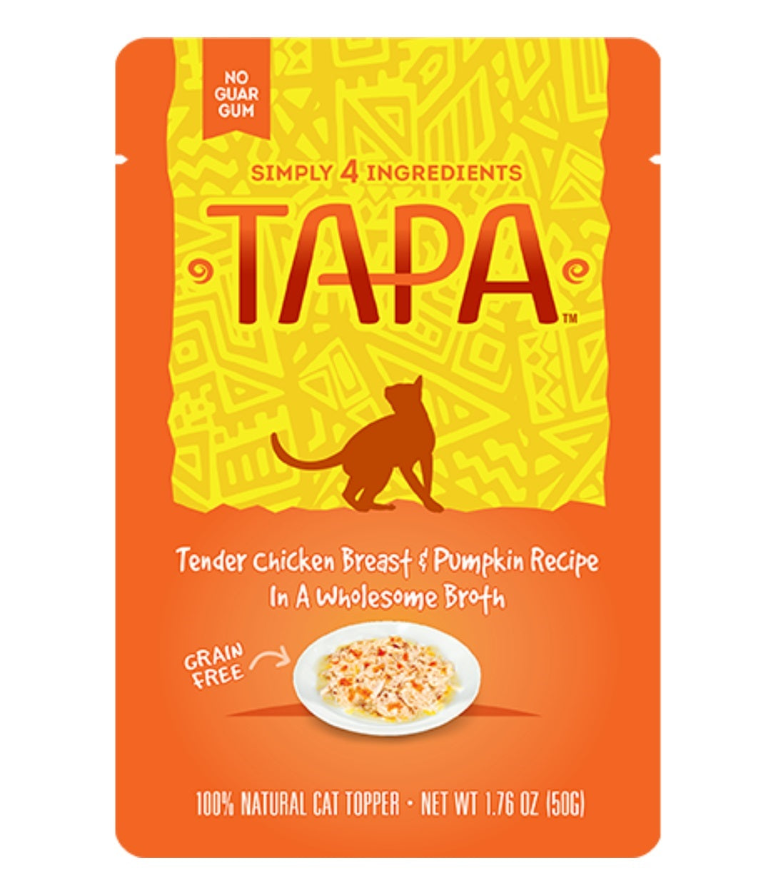 Rawz Tender Chicken Breast & Pumpkin Recipe Cat Food Pouch - Grain-Free Wet Cat Food for All Life Stages - Perfect for Picky Eaters & Digestive Health