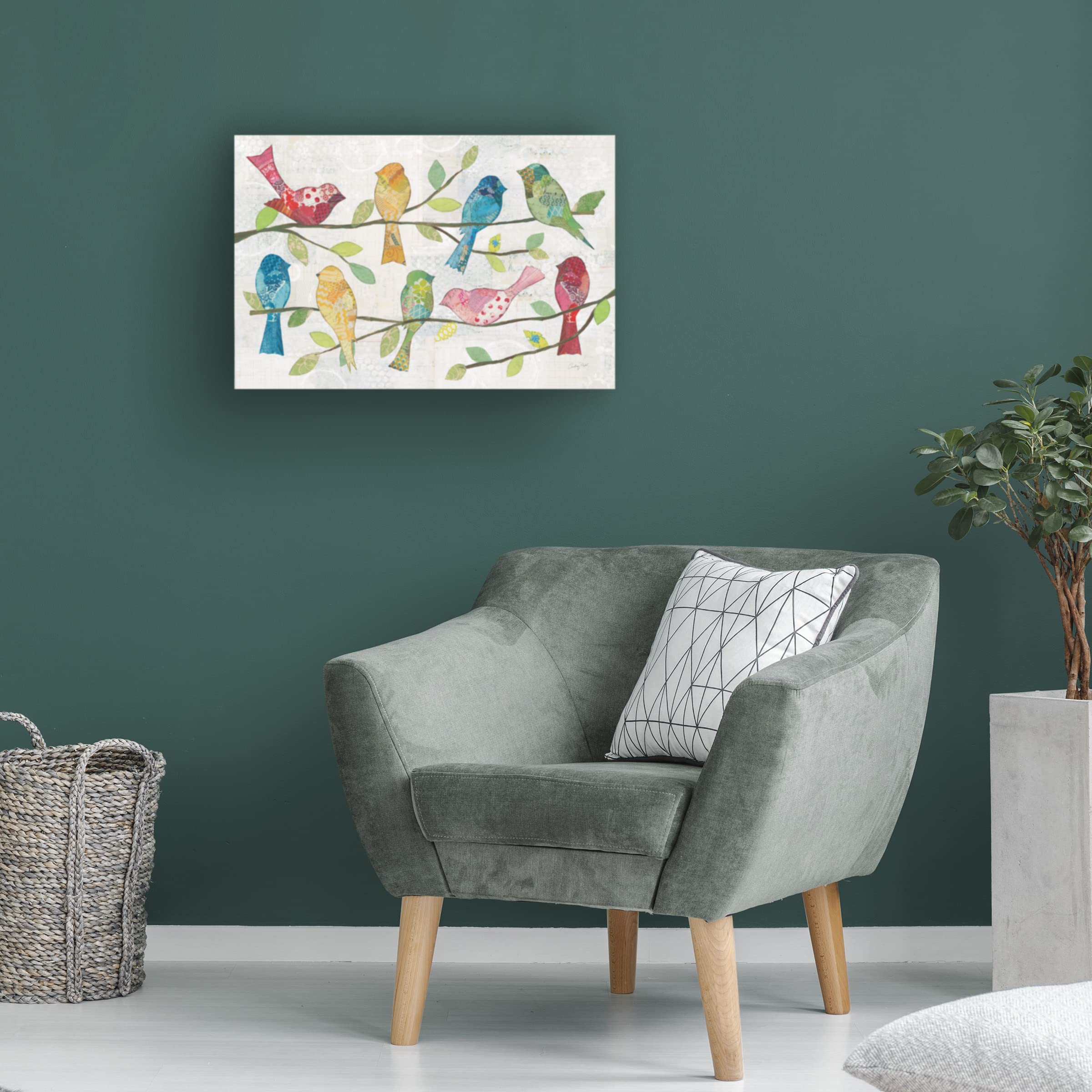 Trademark Fine Art 'Such Cuties' Canvas Wall Art by Jim Dratfield - Cute Animal Painting for Living Room, Bedroom & Nursery Decor