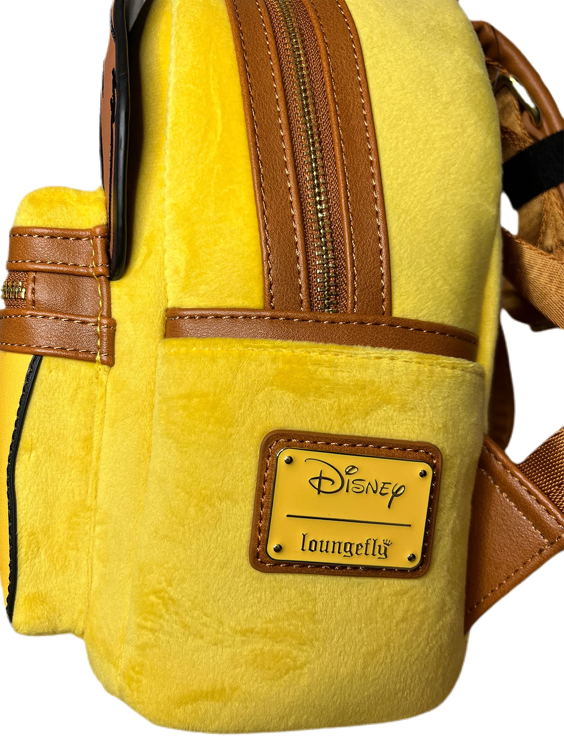 Loungefly Mufasa and Simba Cosplay Women's Double Strap Shoulder Bag Purse | Disney Lion King Inspired Handbag for Women | Perfect for Cosplay, Disney Parks, and Everyday Use
