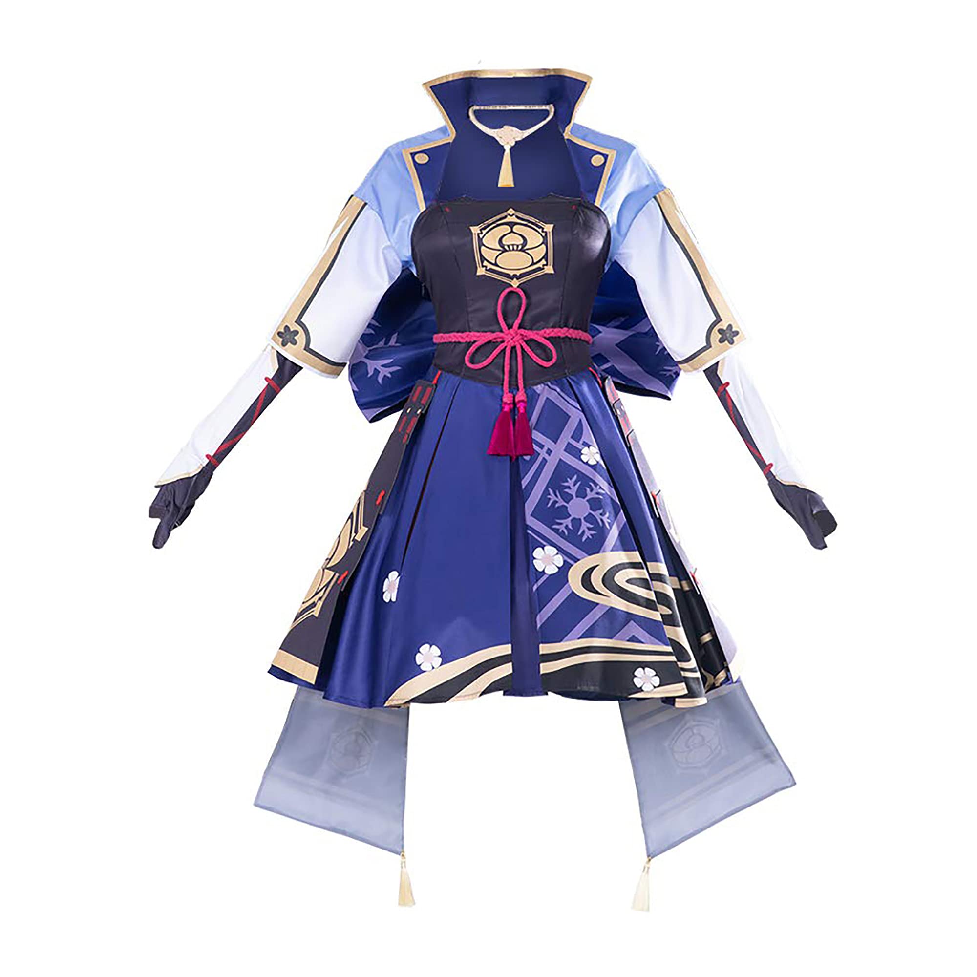 Genshin Impact Lisa Cosplay Costume Set - Anime Lolita Dress & Cheongsam Outfit with Wig for Women | Role Play, Halloween, Convention, Cosplay Party