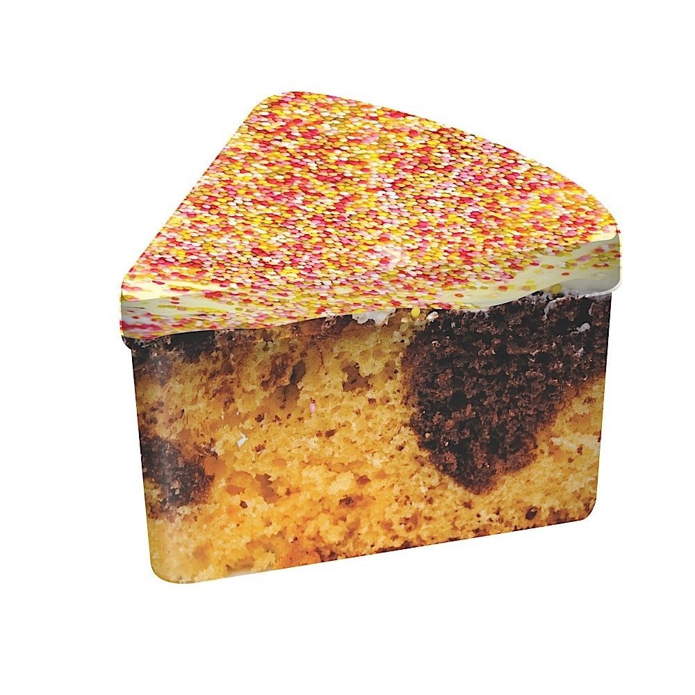 Premium Marble Cake Slice Tin - Non-Stick Baking Pan for Perfect Cake Slices | Ideal for Birthday Parties, Tea Time & Home Baking