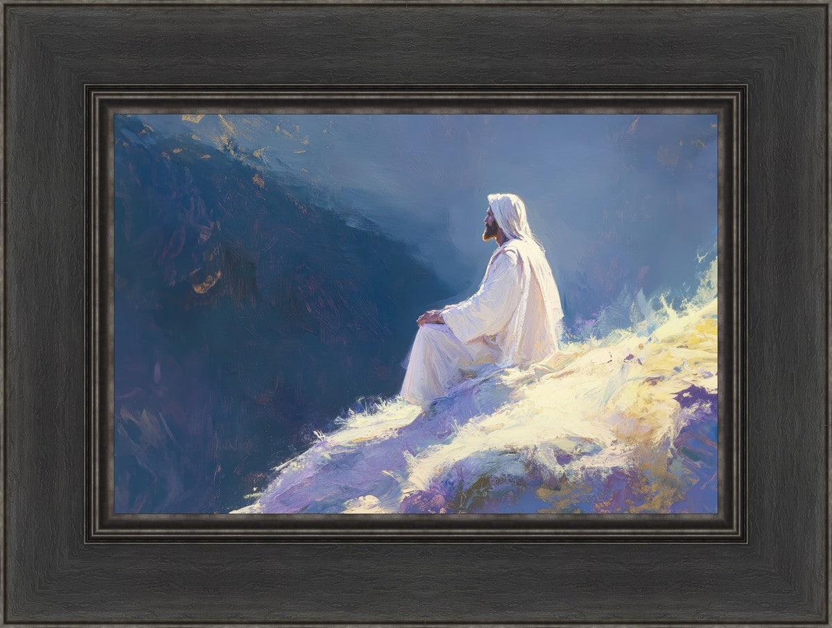 Contemplation By Justin Anna Culebro - Abstract Wall Art Painting for Home & Office Decor | Perfect for Living Room, Bedroom or Meditation Space