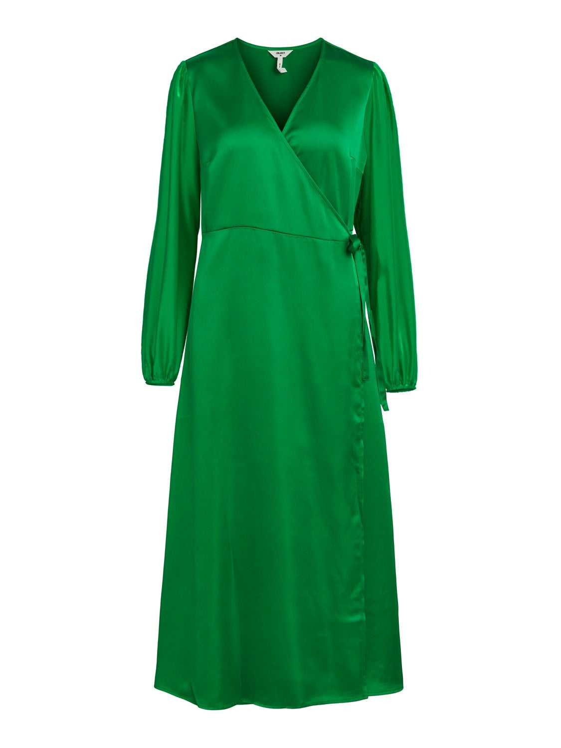Dottie Wrap Dress in Fern Green - Flattering Women's Midi Dress for Casual Outings & Summer Events