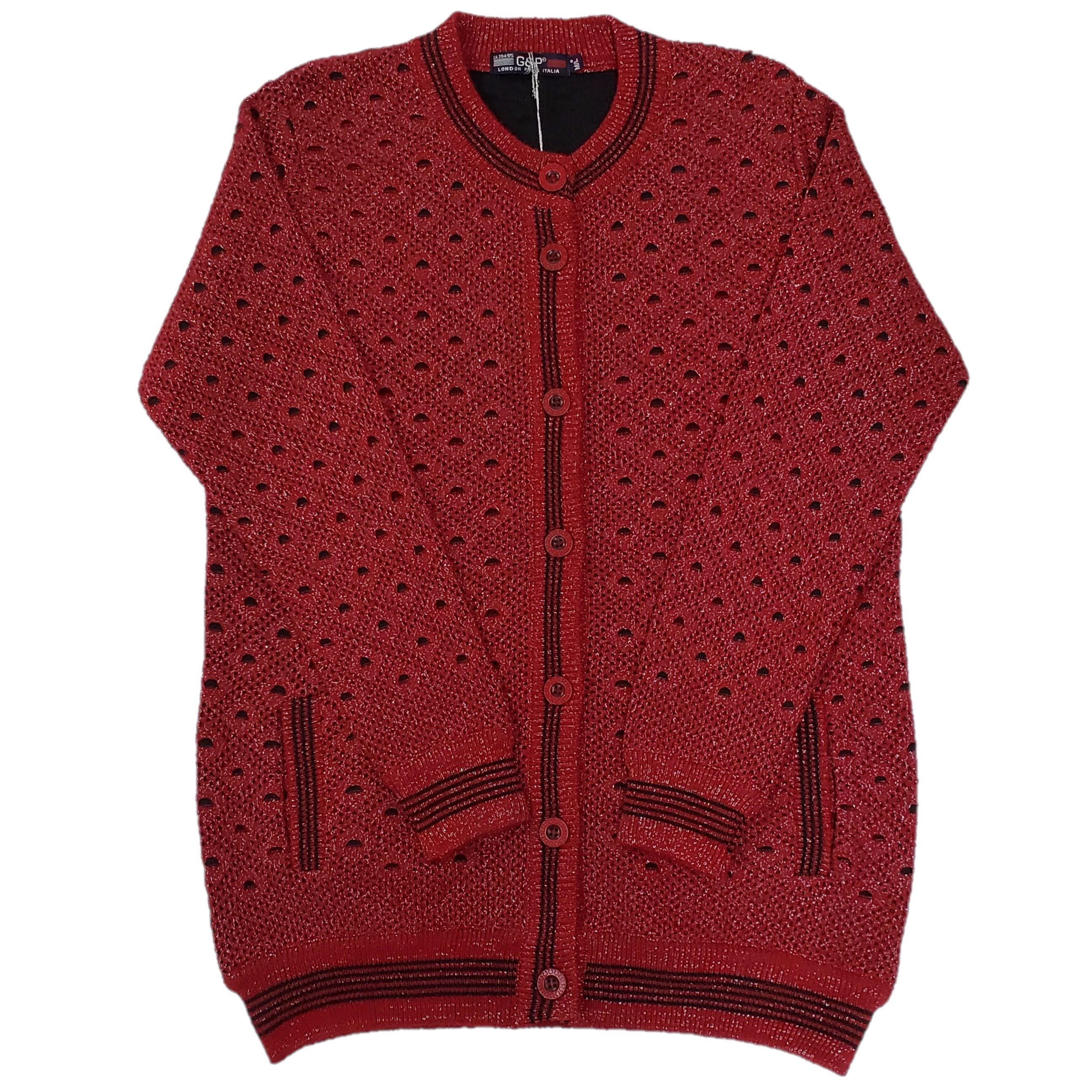 Stylish Women's Self-Design Knitted Cardigan Sweater - Cozy Fall & Winter Fashion for Casual Outings, Office Wear and Date Nights