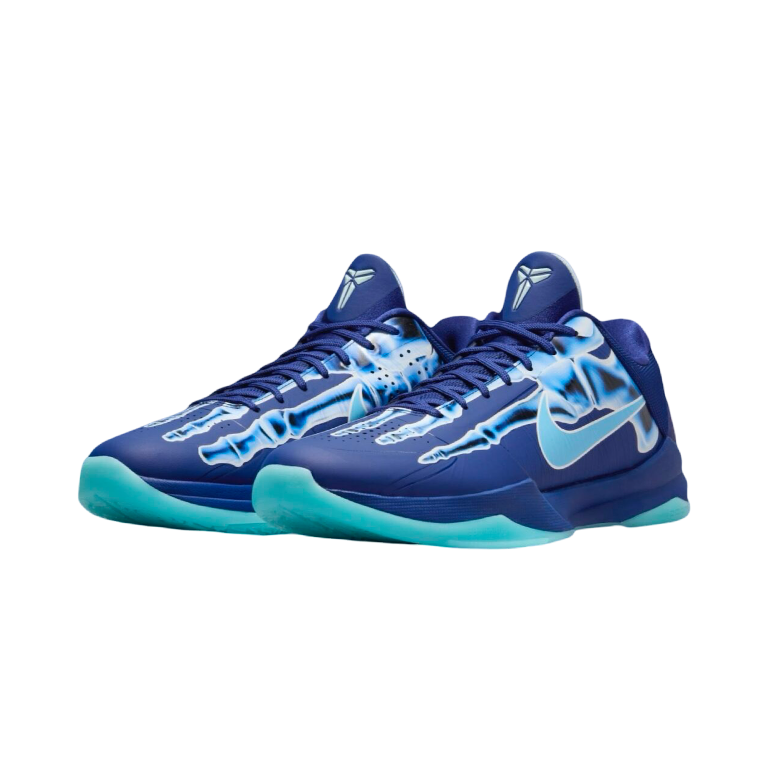 Nike Kobe 5 Protro X Ray Basketball Shoes - Deep Royal Blue & Baltic Blue | High-Performance Court Sneakers for Men's Basketball Games & Training