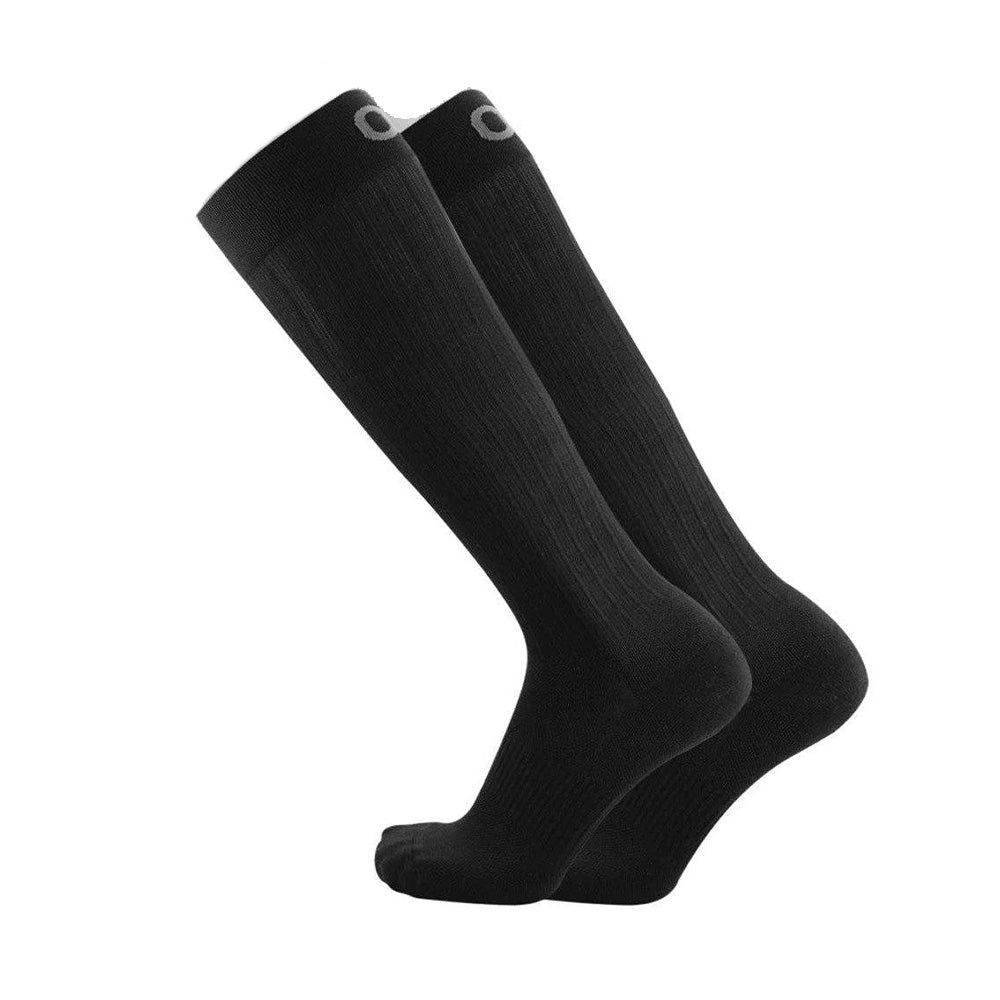 OS1st TS5 Compression Socks for Travel - Best Support for Long Flights & Walking - Comfortable & Breathable for Men & Women - Perfect for Airplane Trips, Hiking & Business Travel