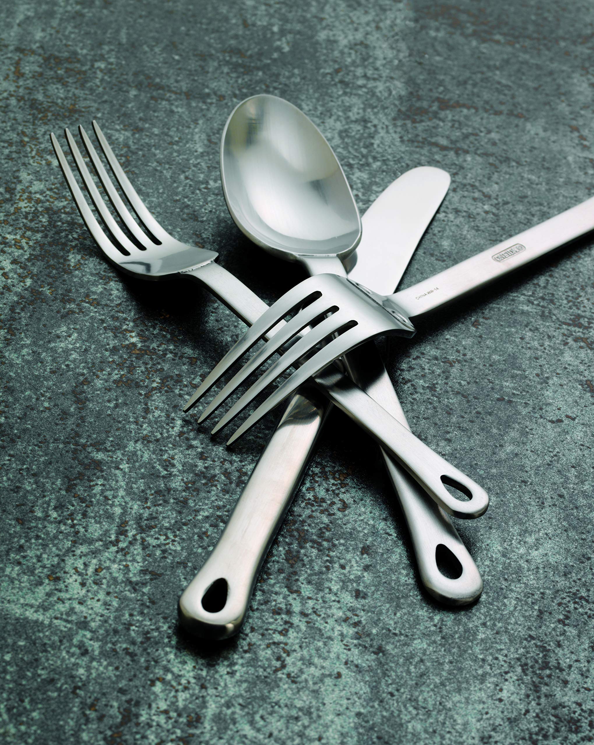Oneida T416FDNF 12-Piece Cooper Dinner Fork Set - Elegant Stainless Steel Flatware for Formal Dining, Parties & Everyday Use